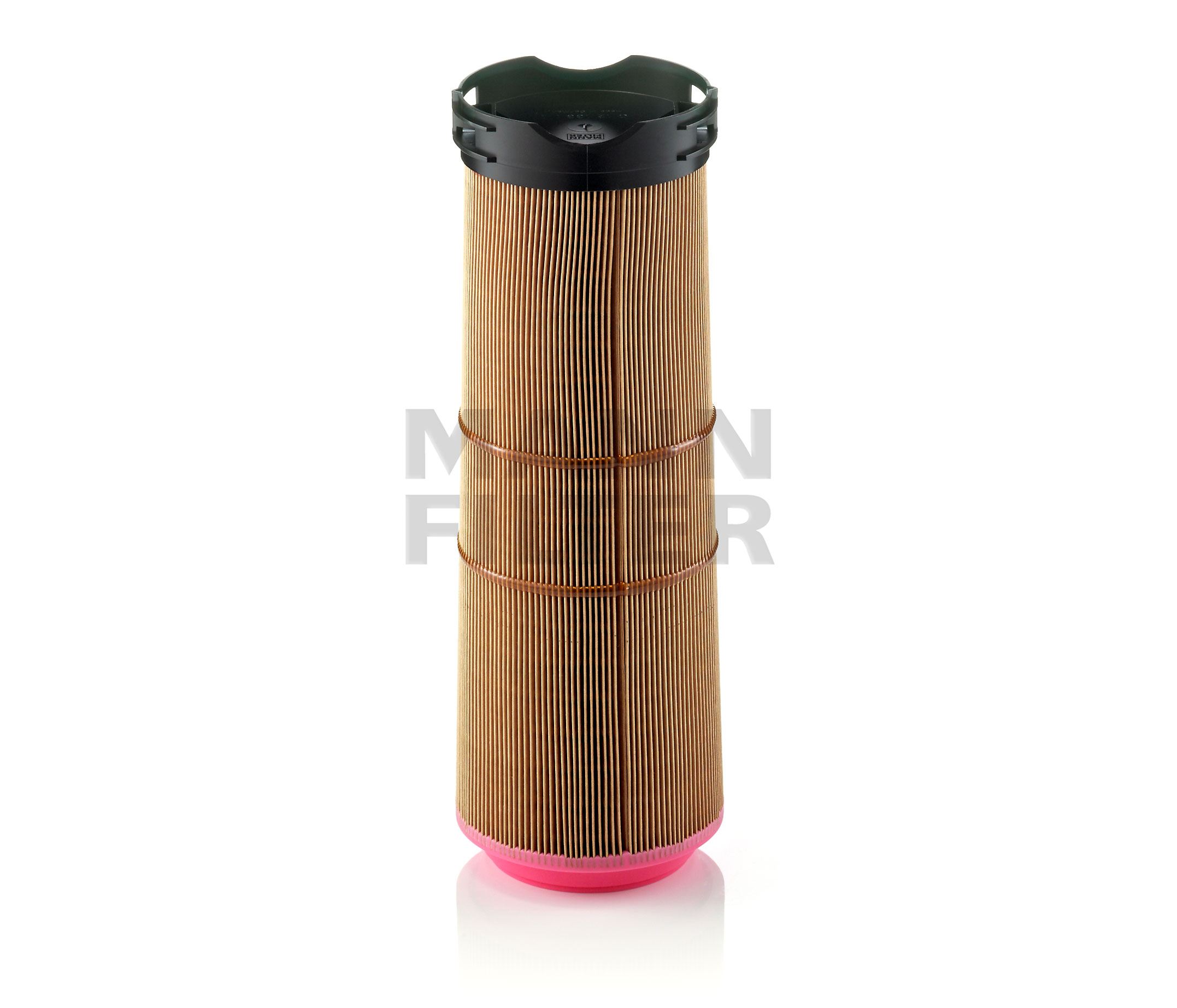 Side view of MANN-FILTER C 12 133/1 Air filter Filter Insert