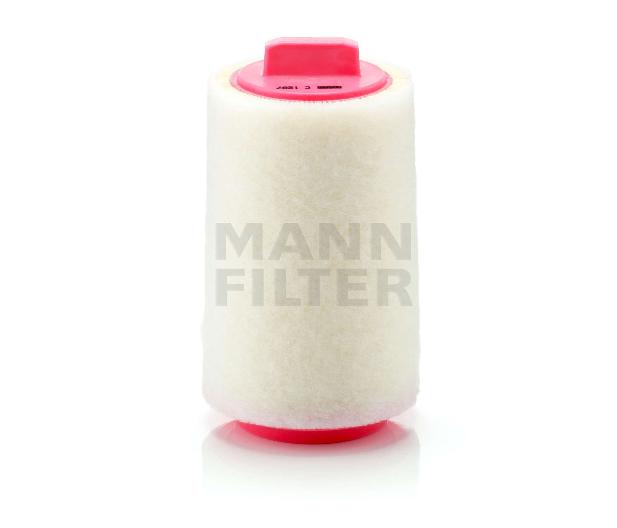 Side view of MANN-FILTER C 1287 Air filter Filter Insert