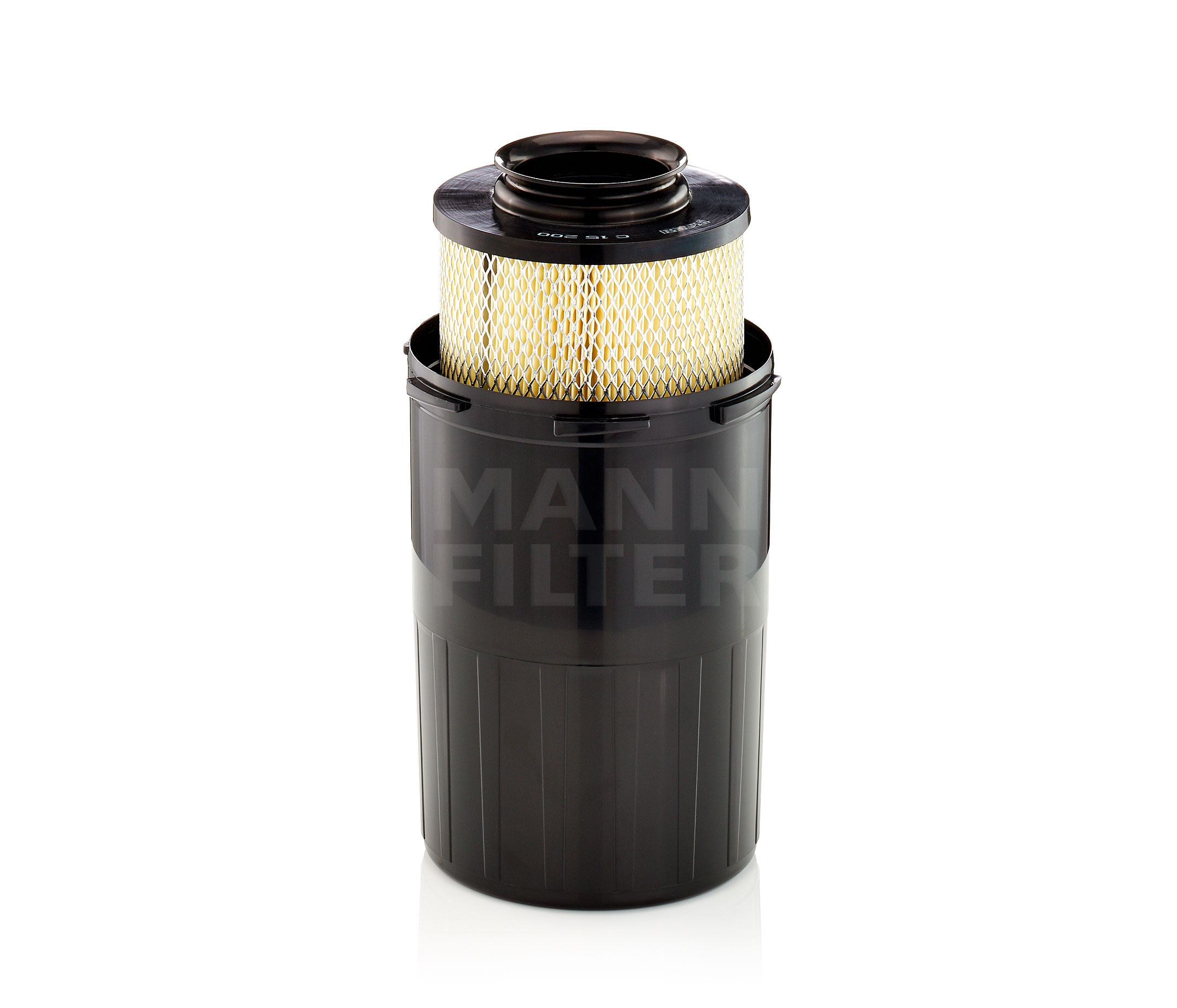Side view of MANN-FILTER C 15 200 Air filter Filter Insert