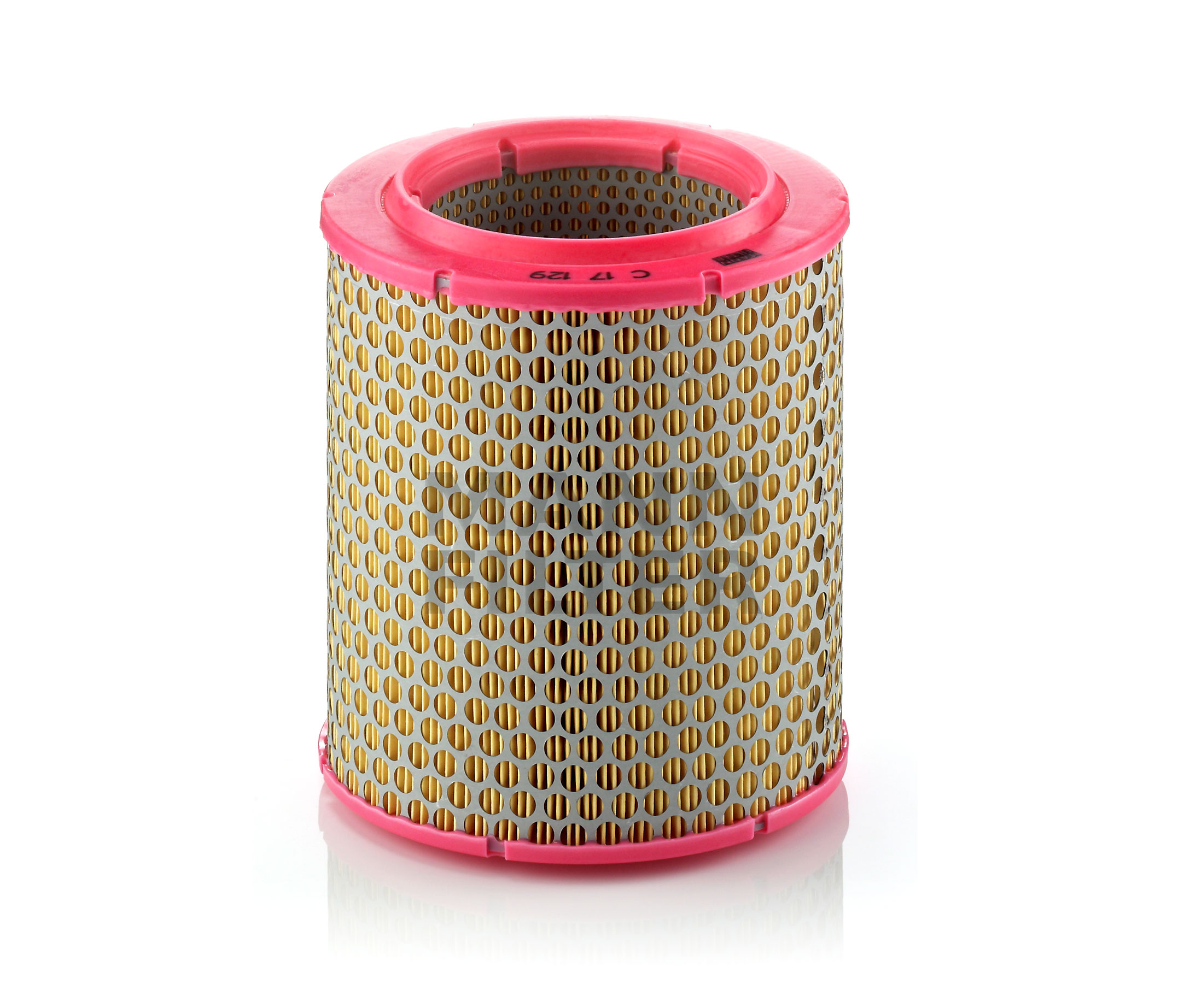 Side view of MANN-FILTER C 17 129 Air filter Filter Insert