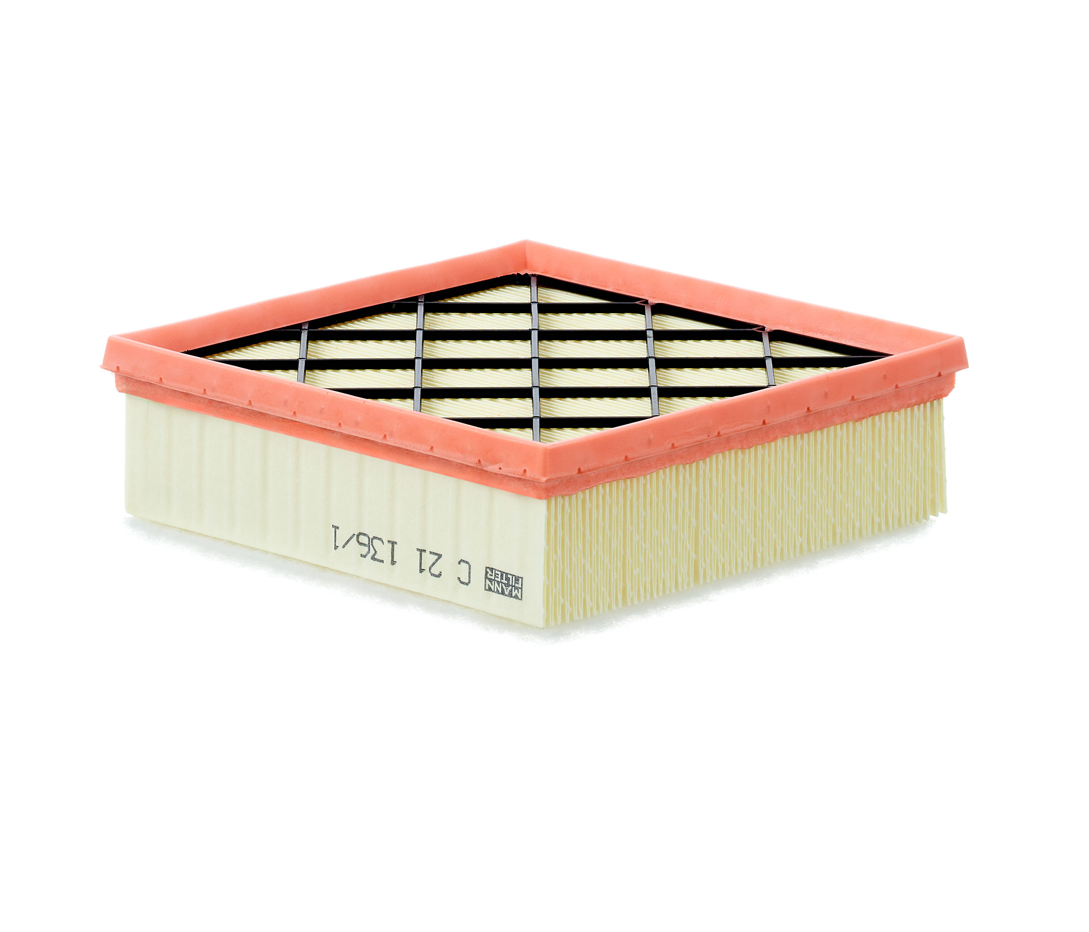 Side view of MANN-FILTER C 21 136/1 Air filter Filter Insert