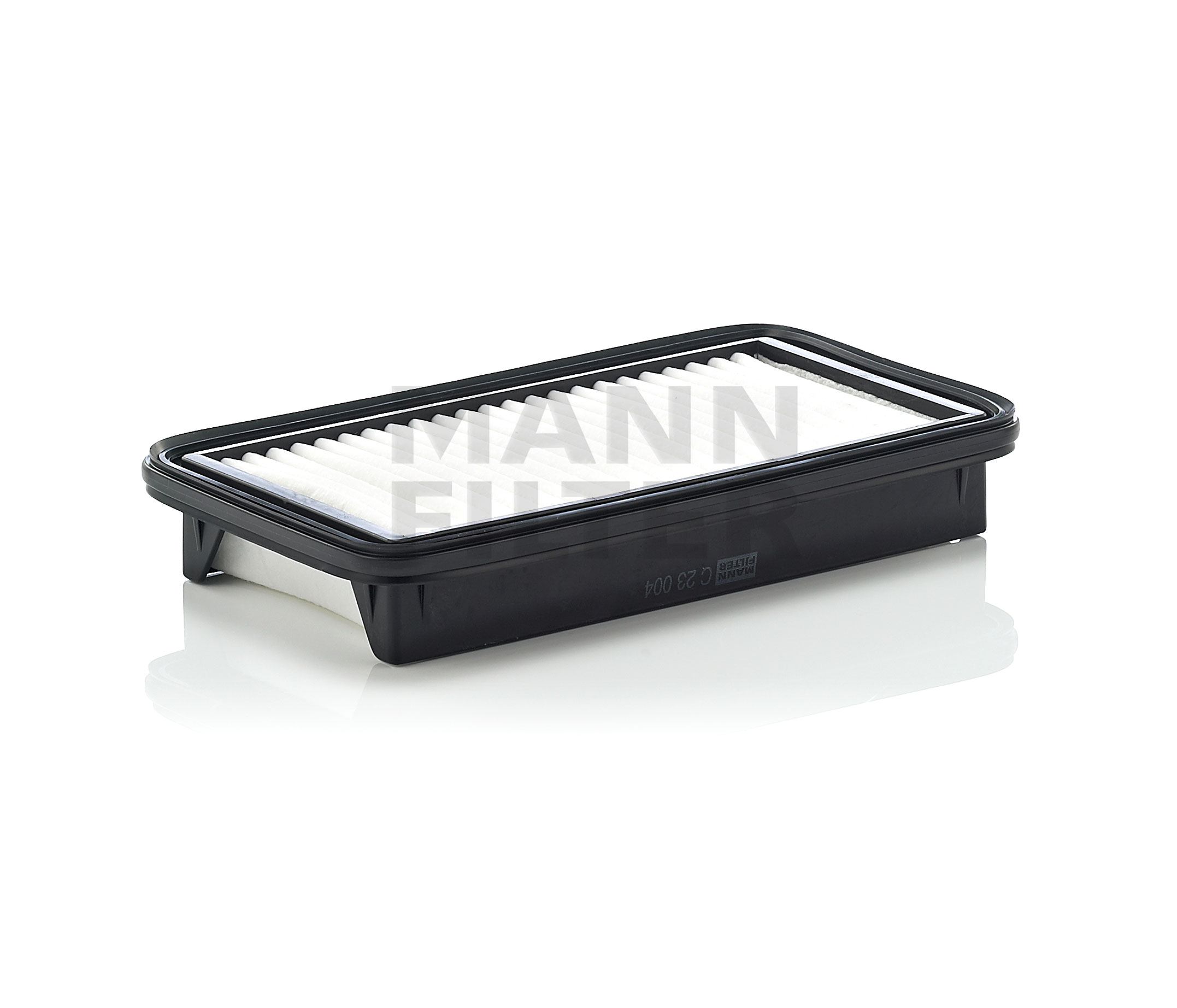 Side view of MANN-FILTER C 23 004 Air filter Filter Insert