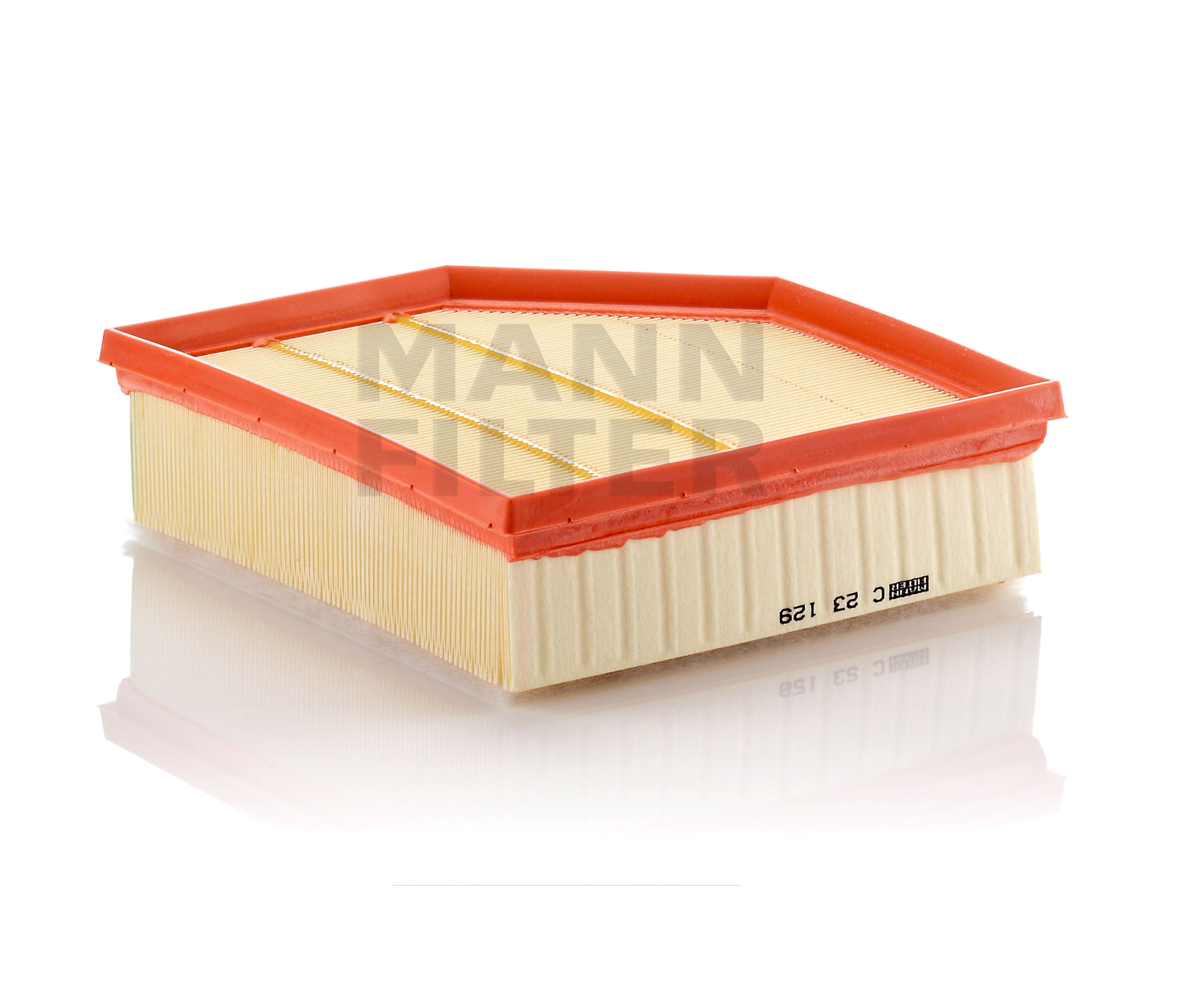 Side view of MANN-FILTER C 23 129 Air filter Filter Insert