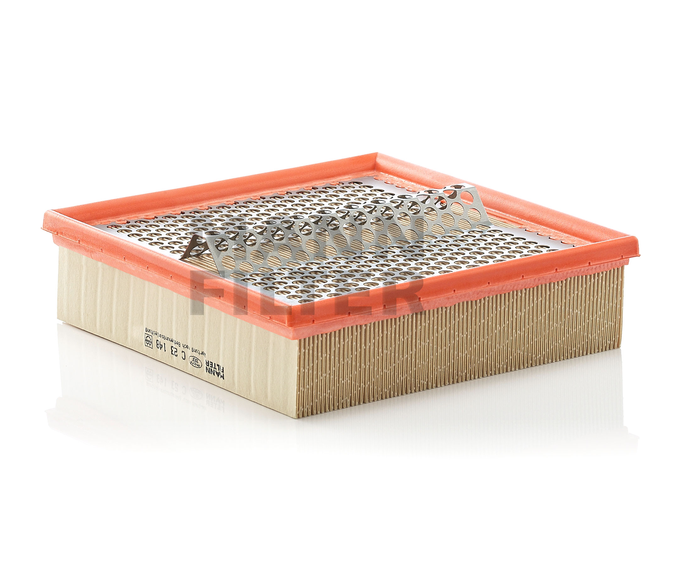Side view of MANN-FILTER C 23 148 Air filter Filter Insert