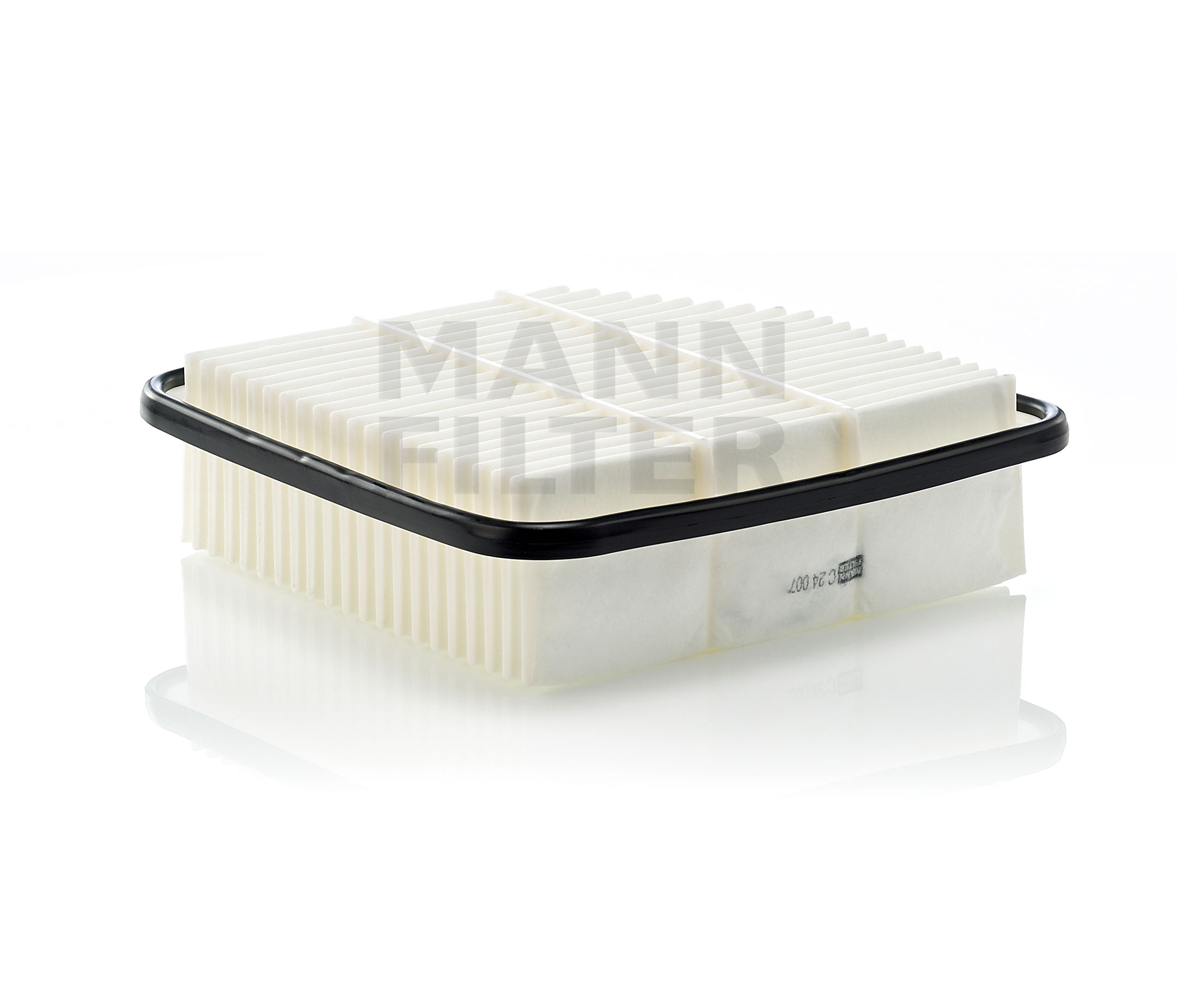 Side view of MANN-FILTER C 24 007 Air filter Filter Insert