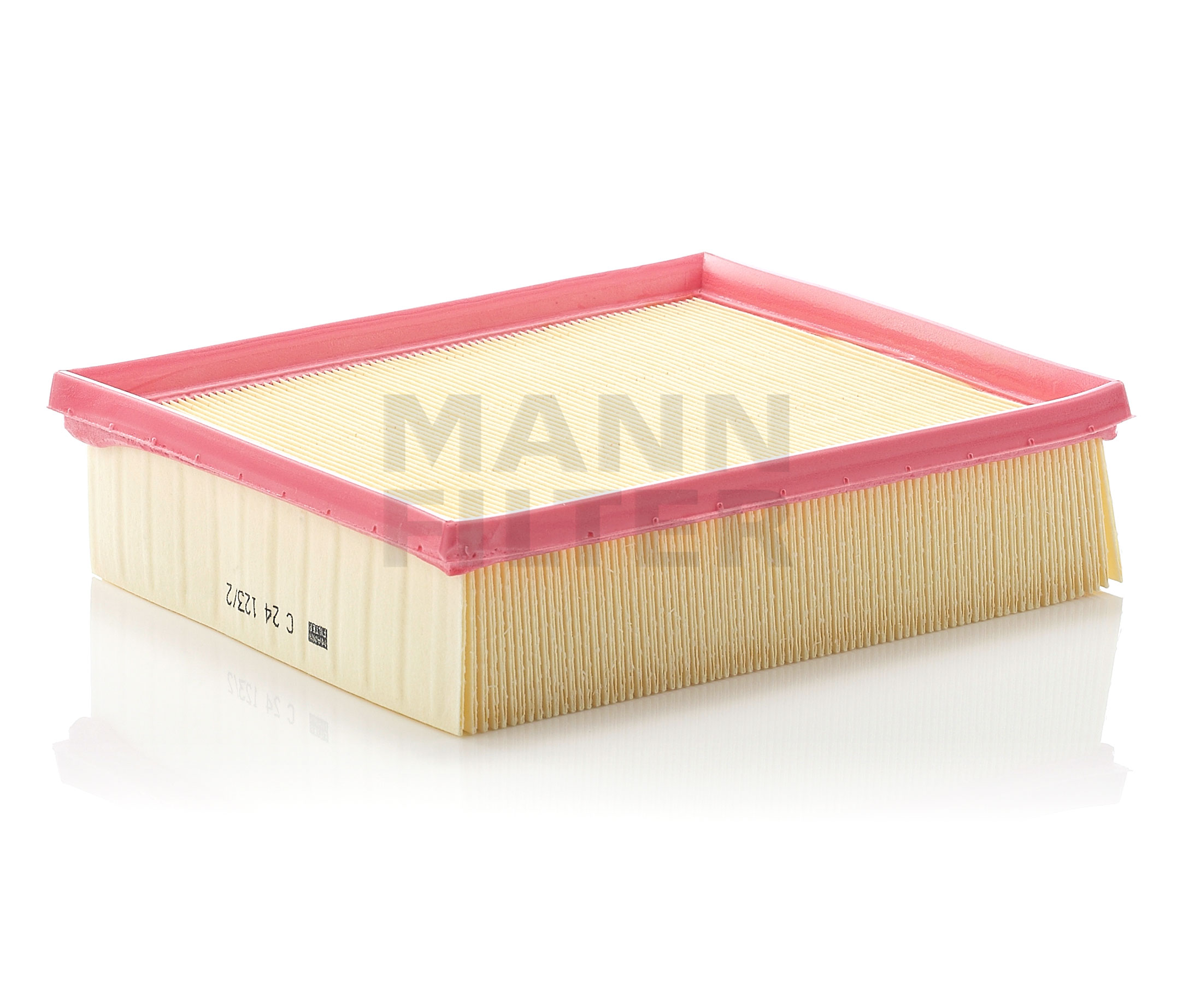 Side view of MANN-FILTER C 24 123/2 Air filter Filter Insert