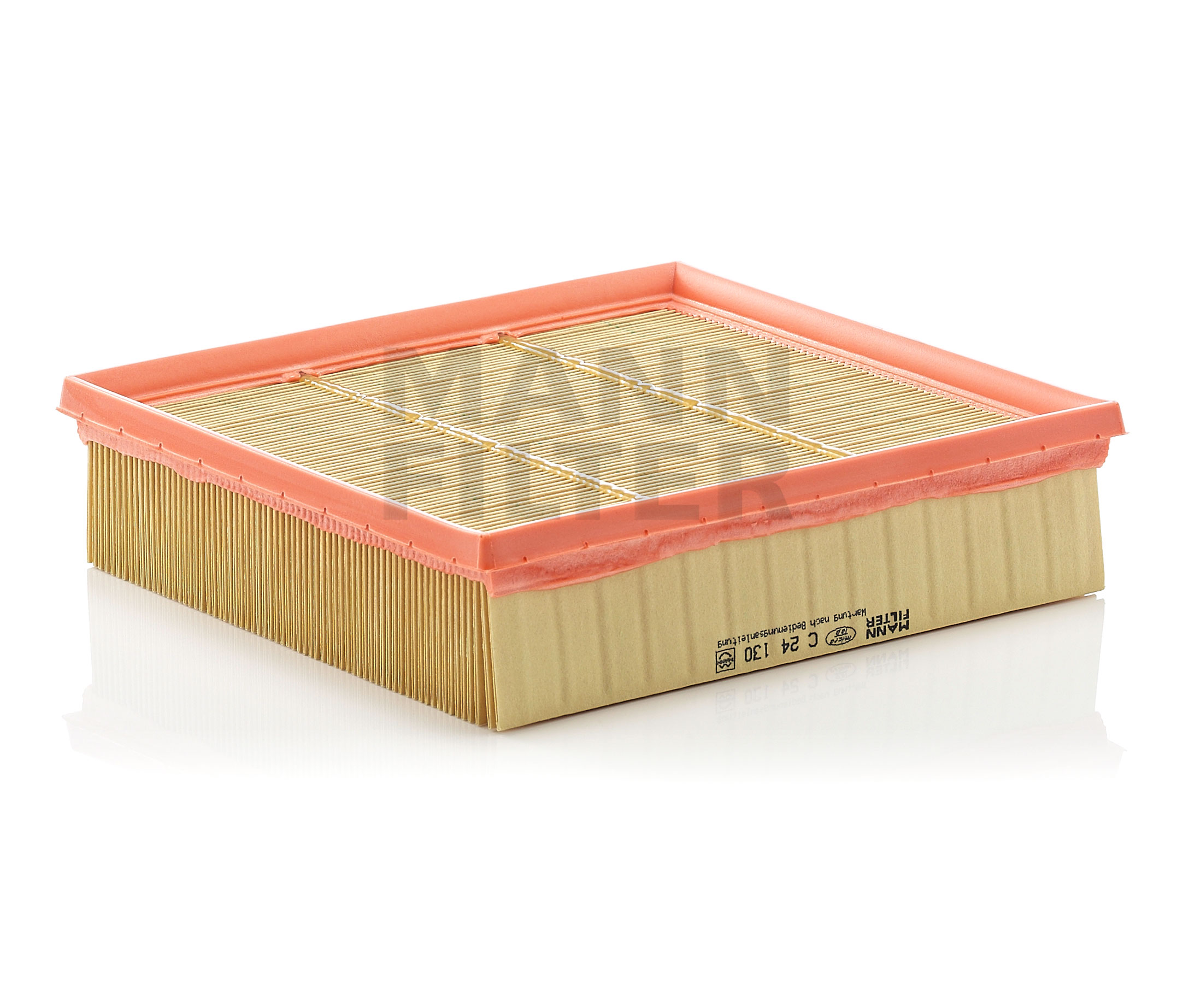 Side view of MANN-FILTER C 24 130 Air filter Filter Insert
