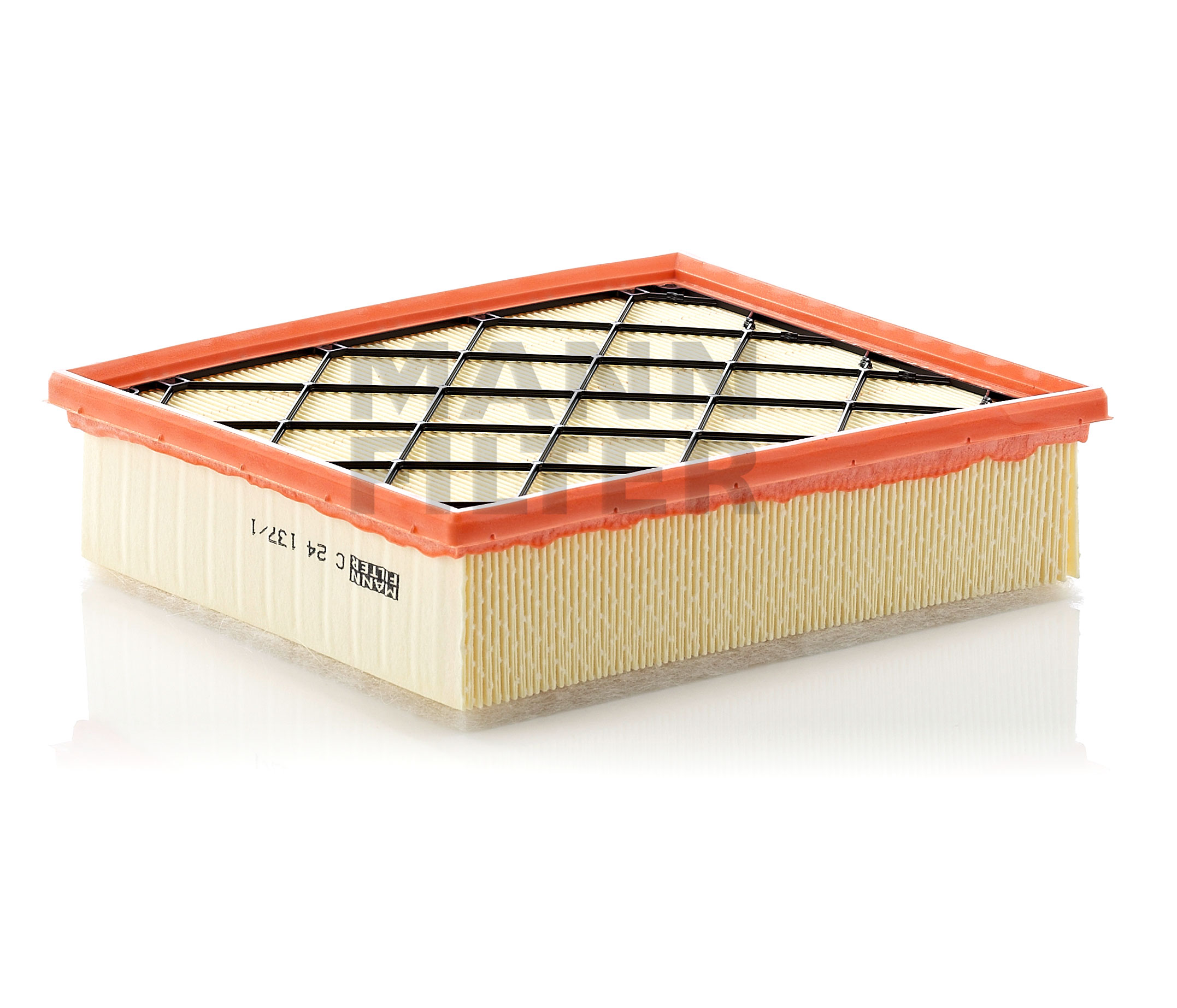 Side view of MANN-FILTER C 24 137/1 Air filter Filter Insert
