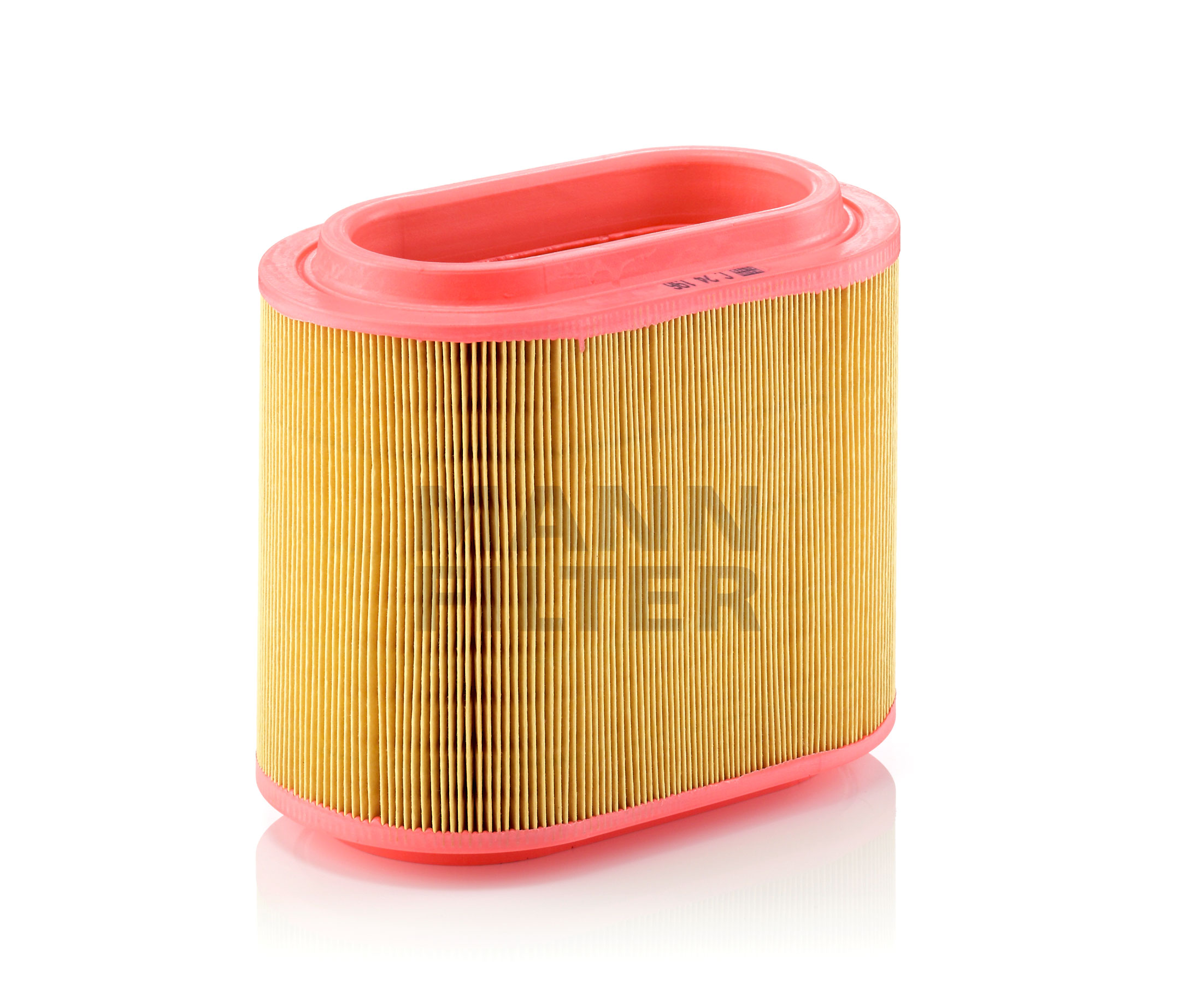 Side view of MANN-FILTER C 24 196 Air filter Filter Insert
