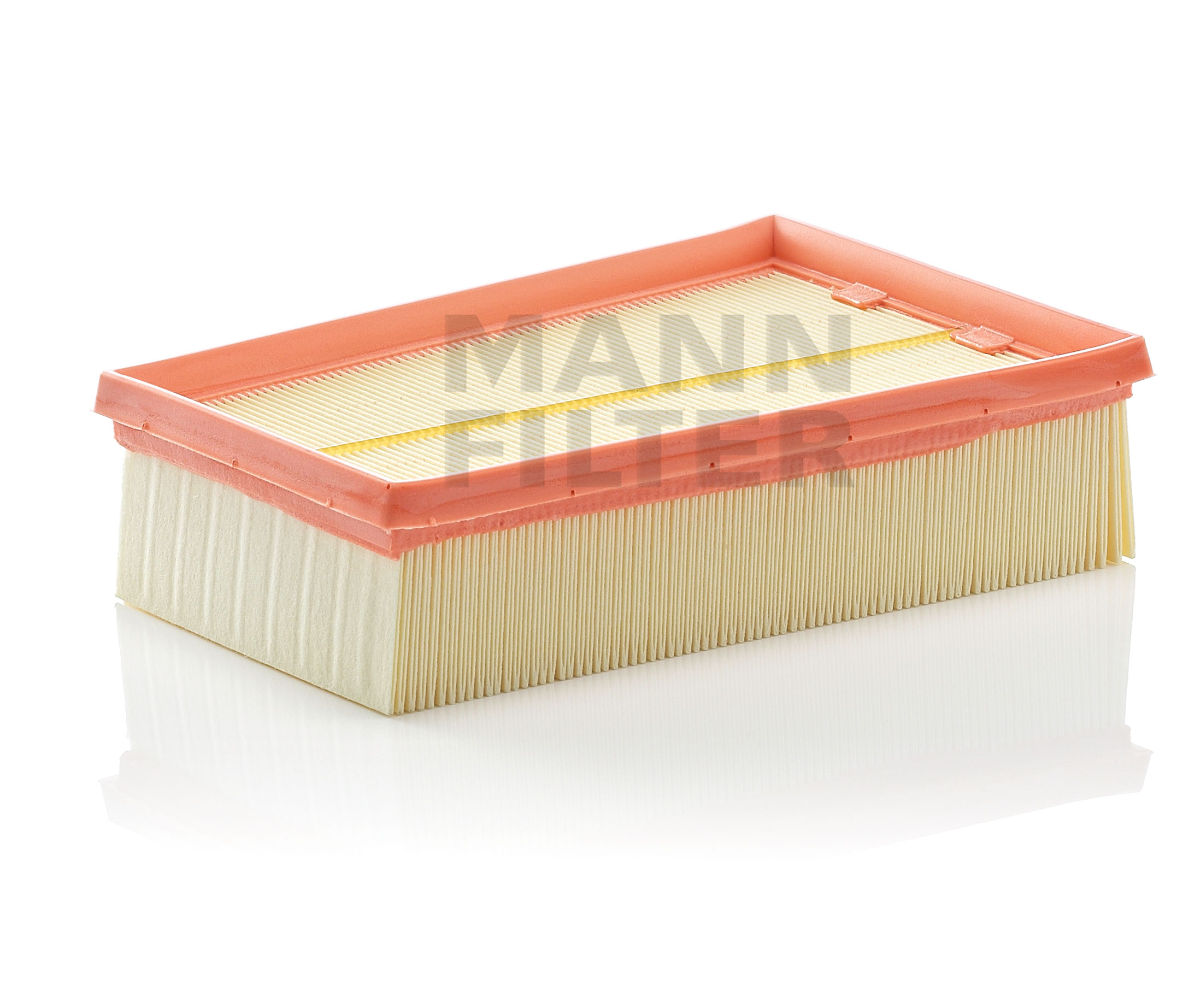Side view of MANN-FILTER C 2433/2 Air filter Filter Insert