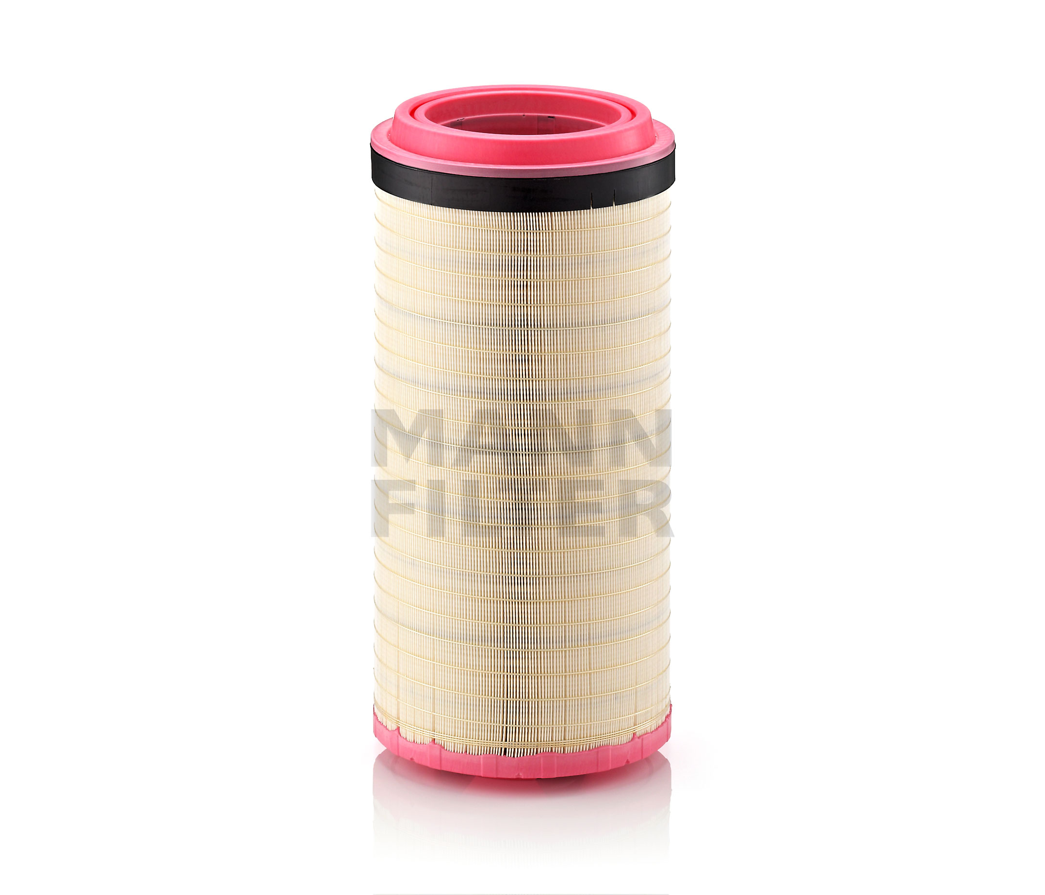 Side view of MANN-FILTER C 25 1020 Air filter Filter Insert