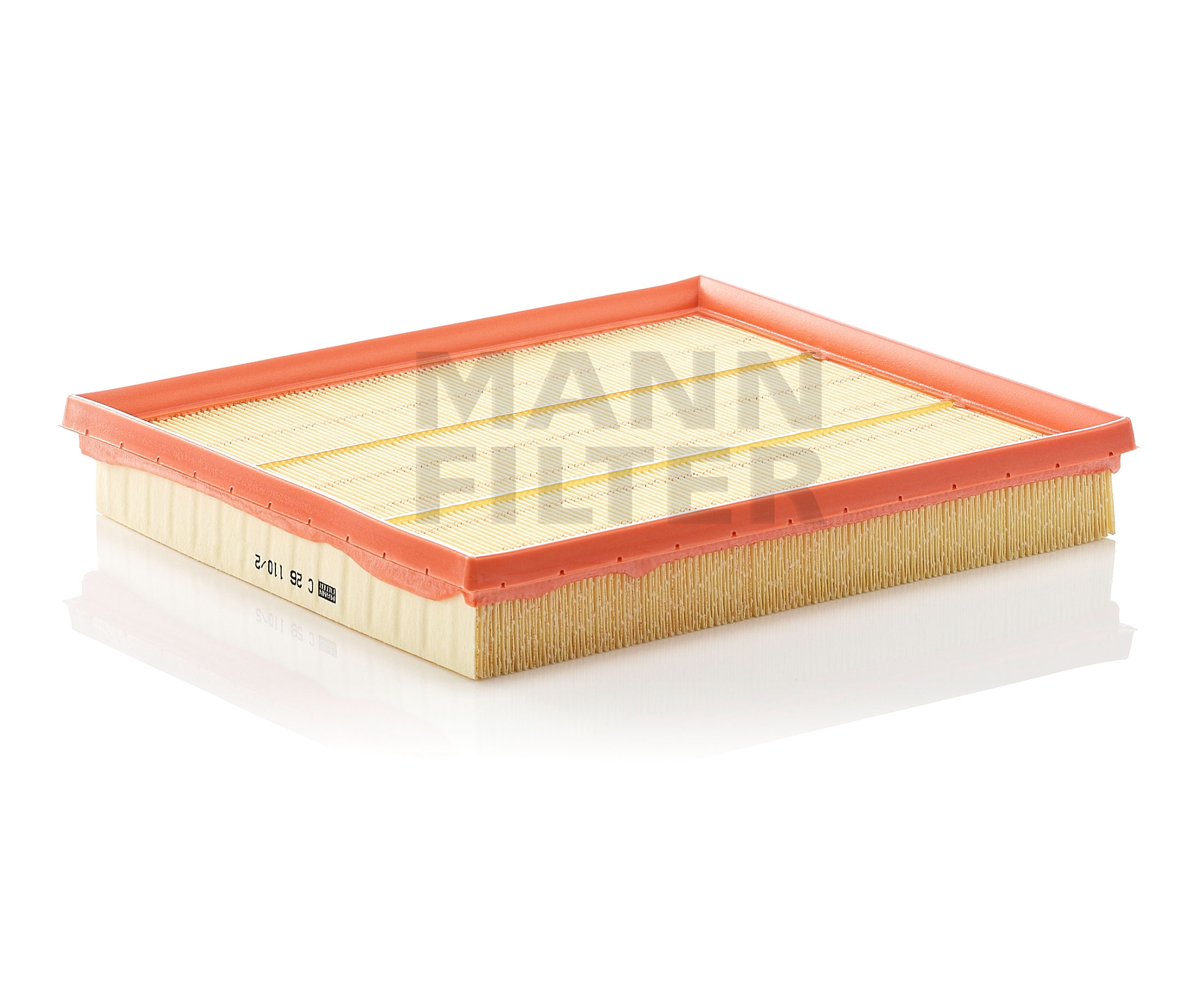 Side view of MANN-FILTER C 26 110/2 Air filter Filter Insert