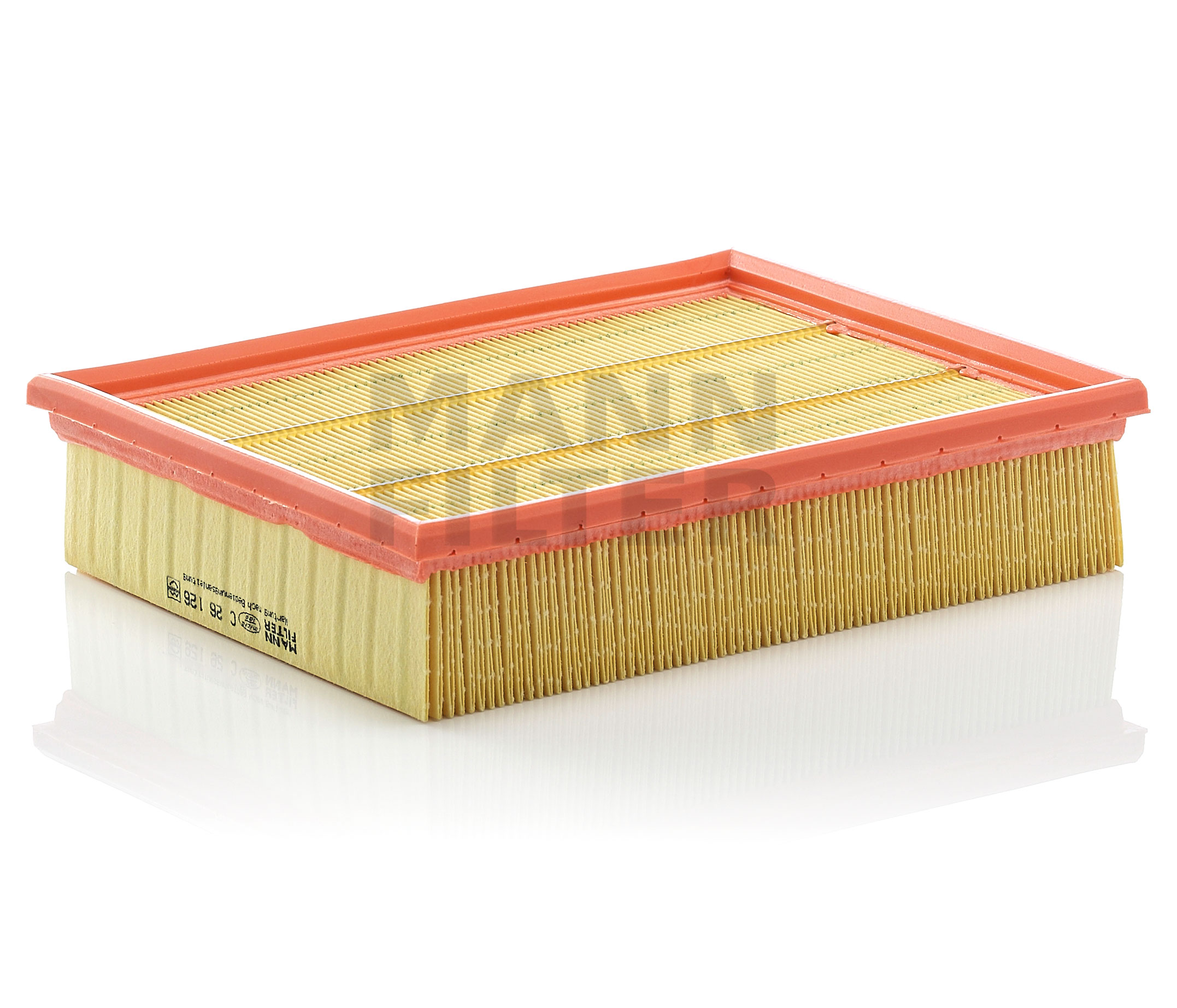 Side view of MANN-FILTER C 26 126 Air filter Filter Insert