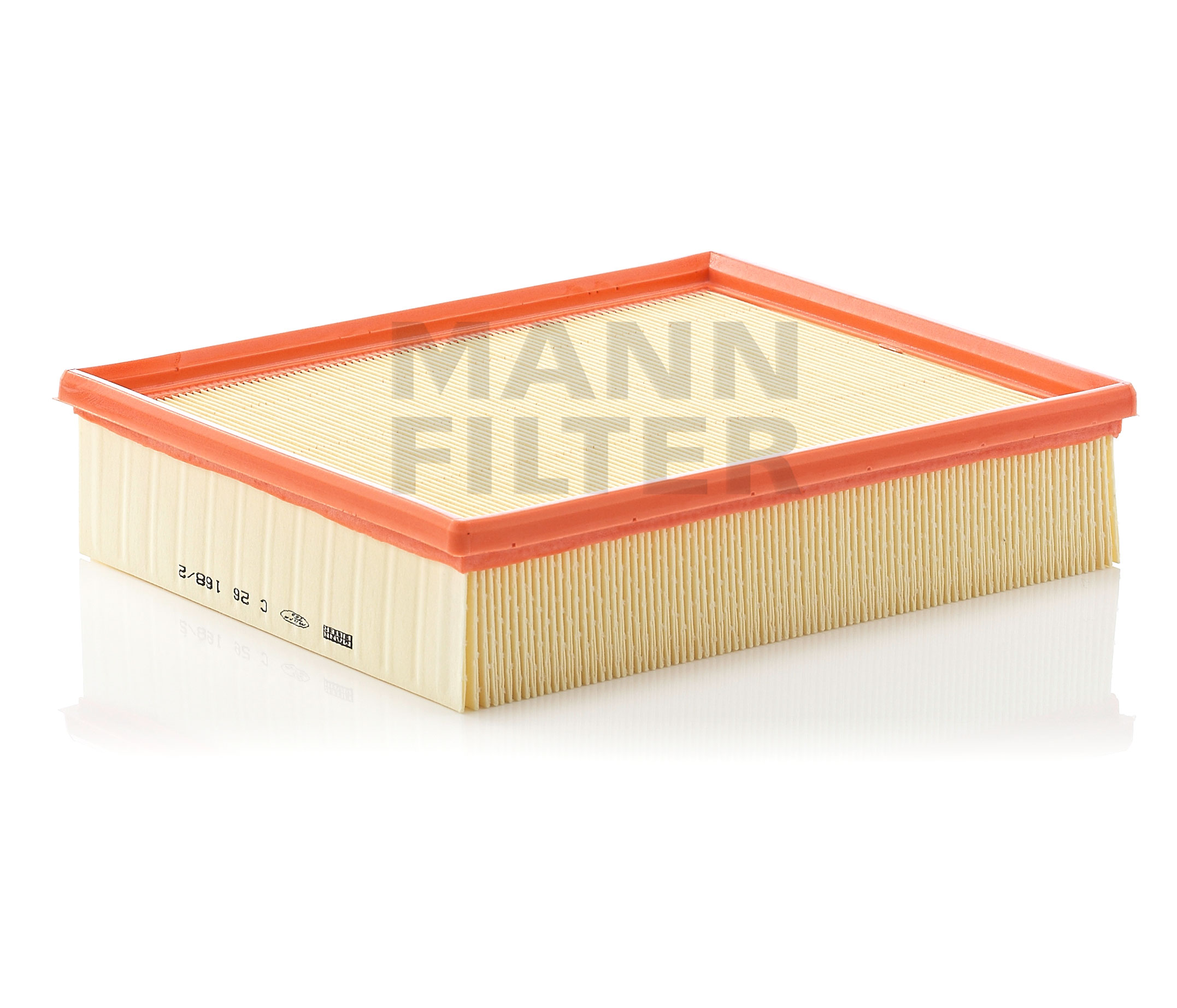 Side view of MANN-FILTER C 26 168/2 Air filter Filter Insert