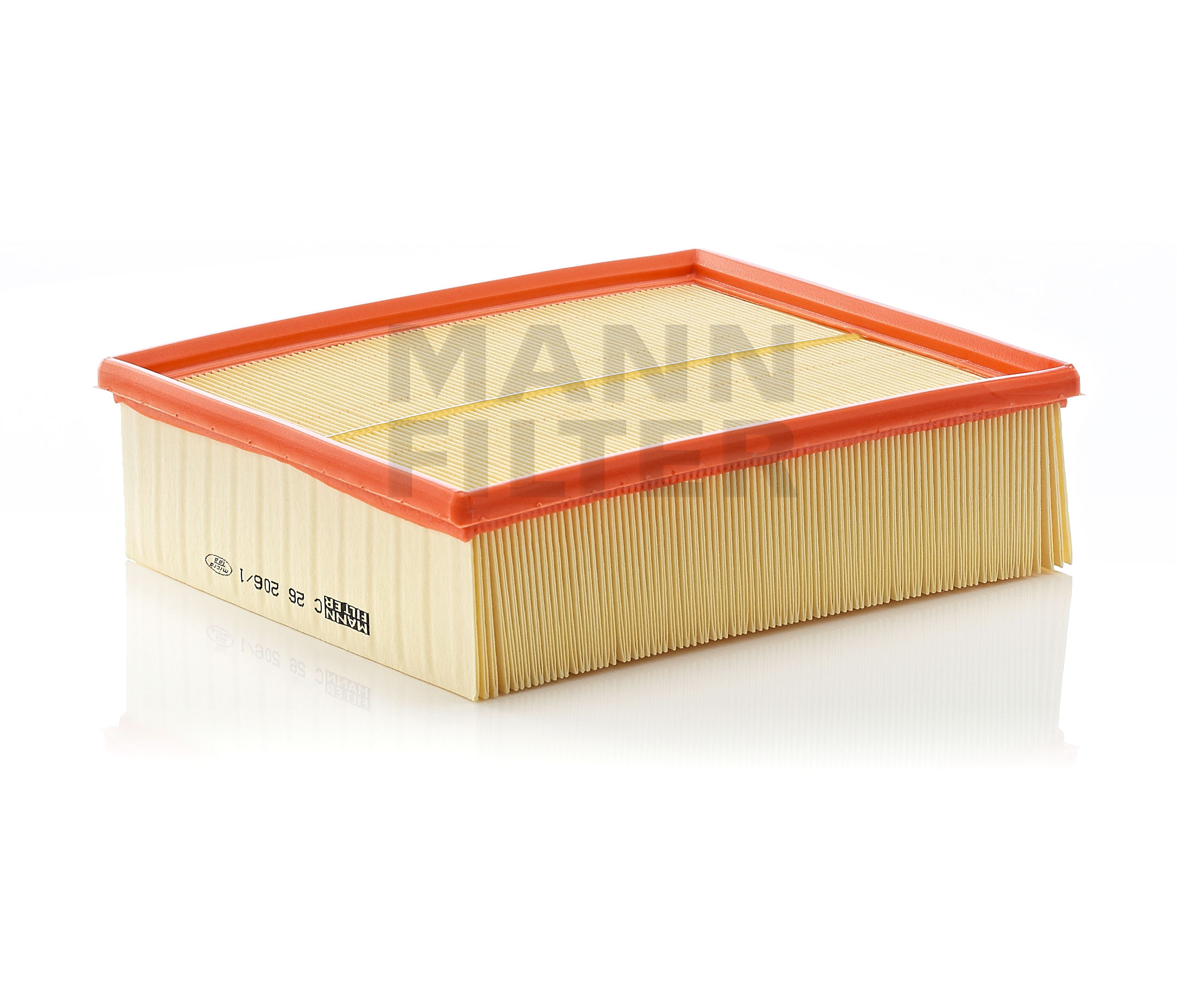 Side view of MANN-FILTER C 26 206/1 Air filter Filter Insert