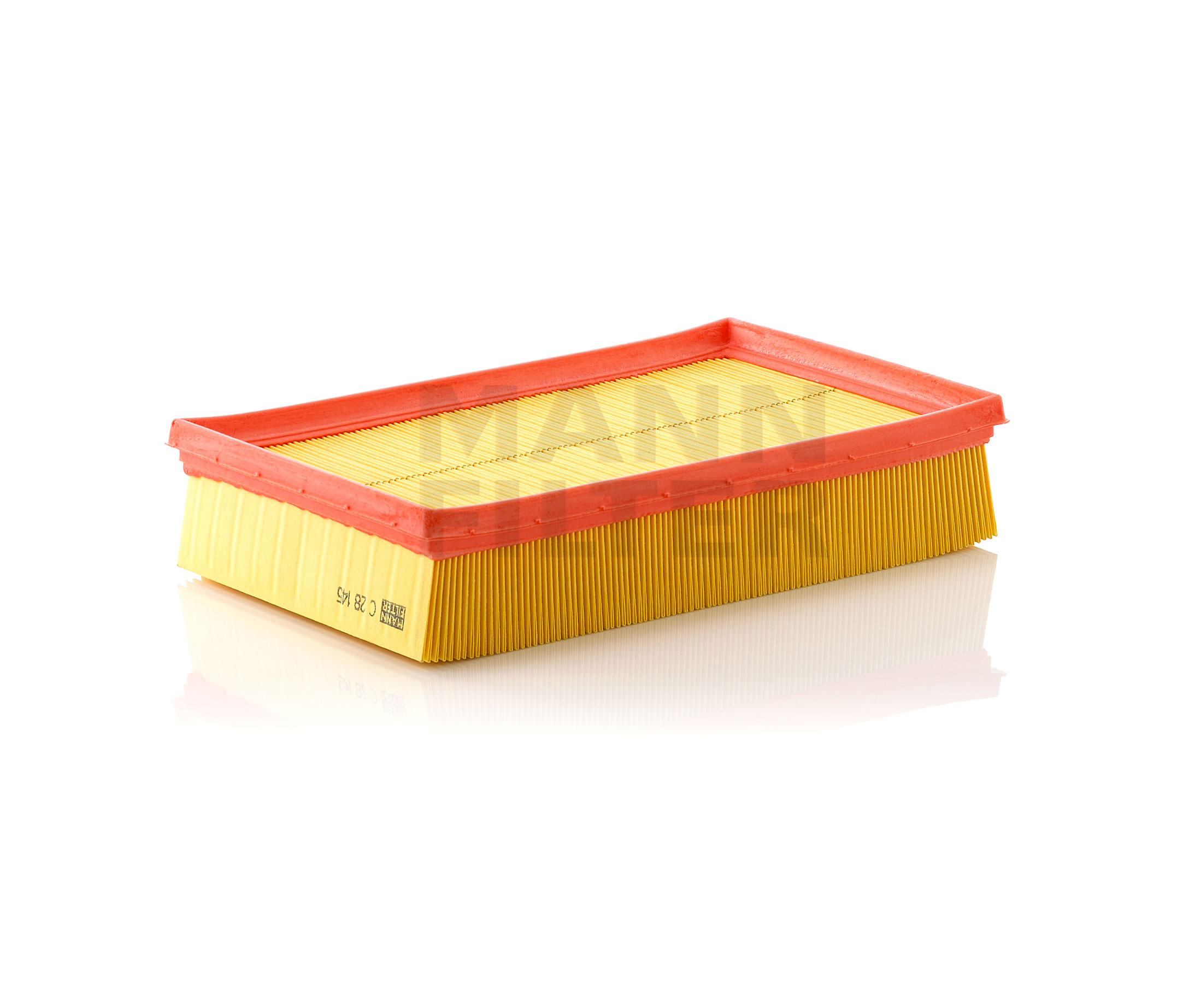 Side view of MANN-FILTER C 28 145 Air filter Filter Insert