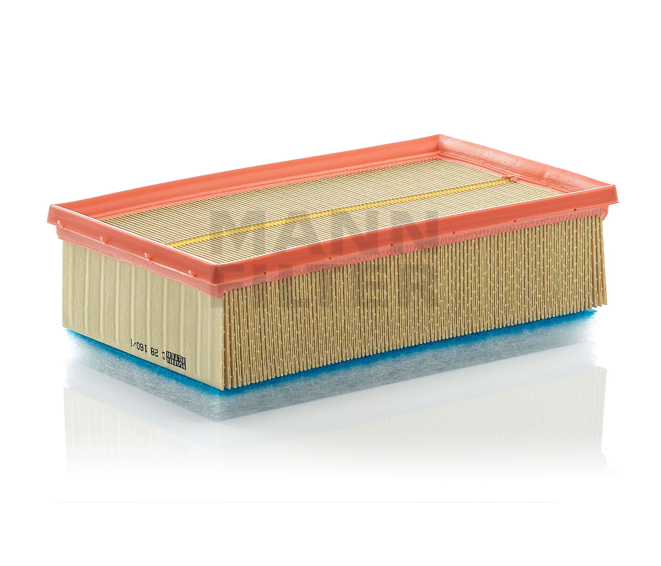 Side view of MANN-FILTER C 28 160/1 Air filter Filter Insert