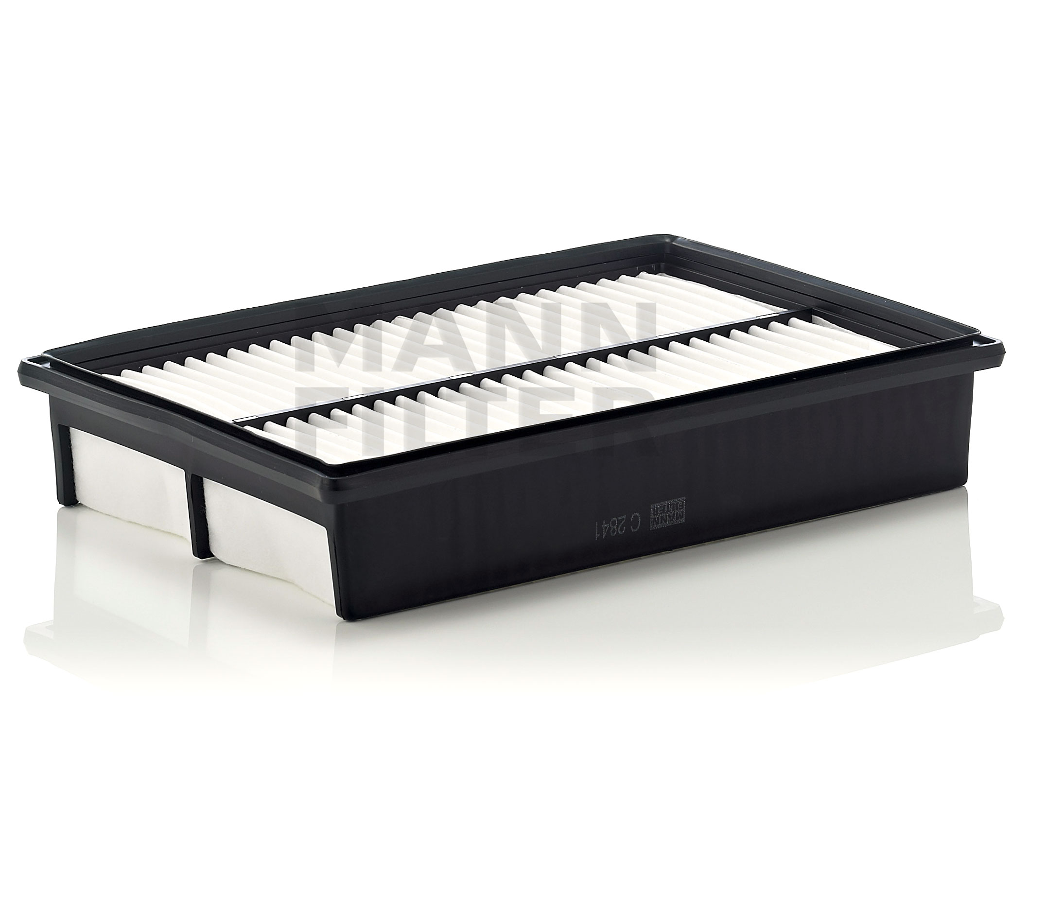 Side view of MANN-FILTER C 2841 Air filter Filter Insert