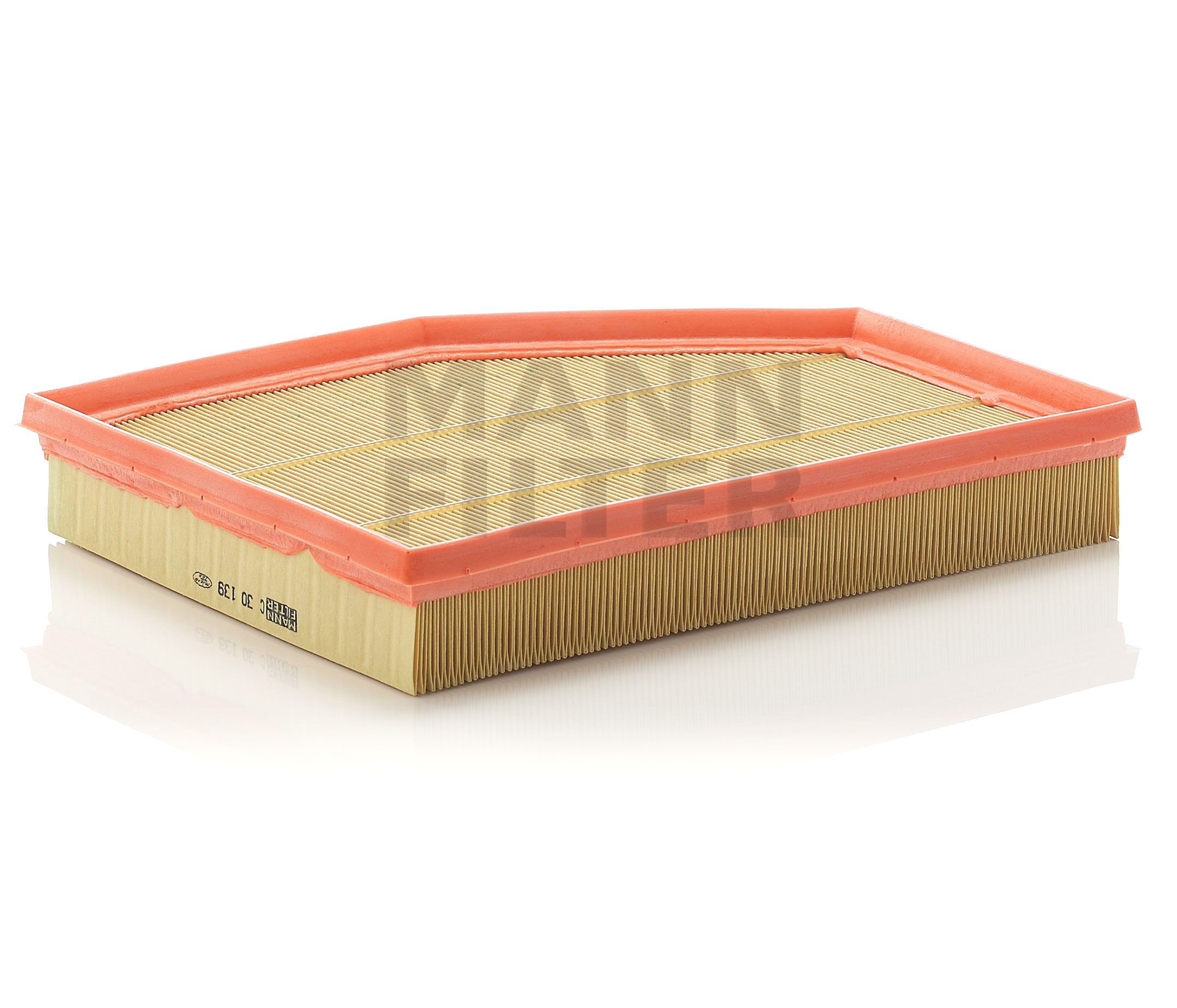 Side view of MANN-FILTER C 30 139 Air filter Filter Insert
