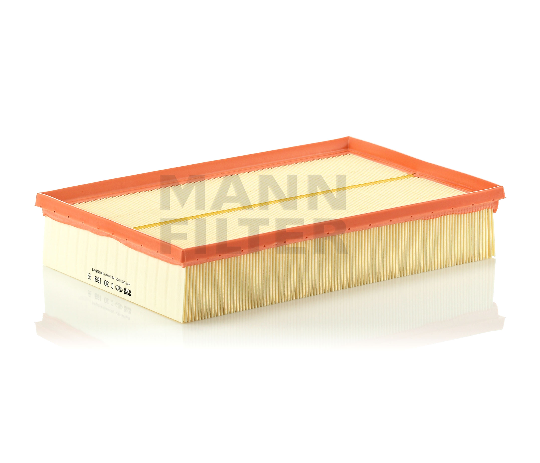 Side view of MANN-FILTER C 30 189 Air filter Filter Insert