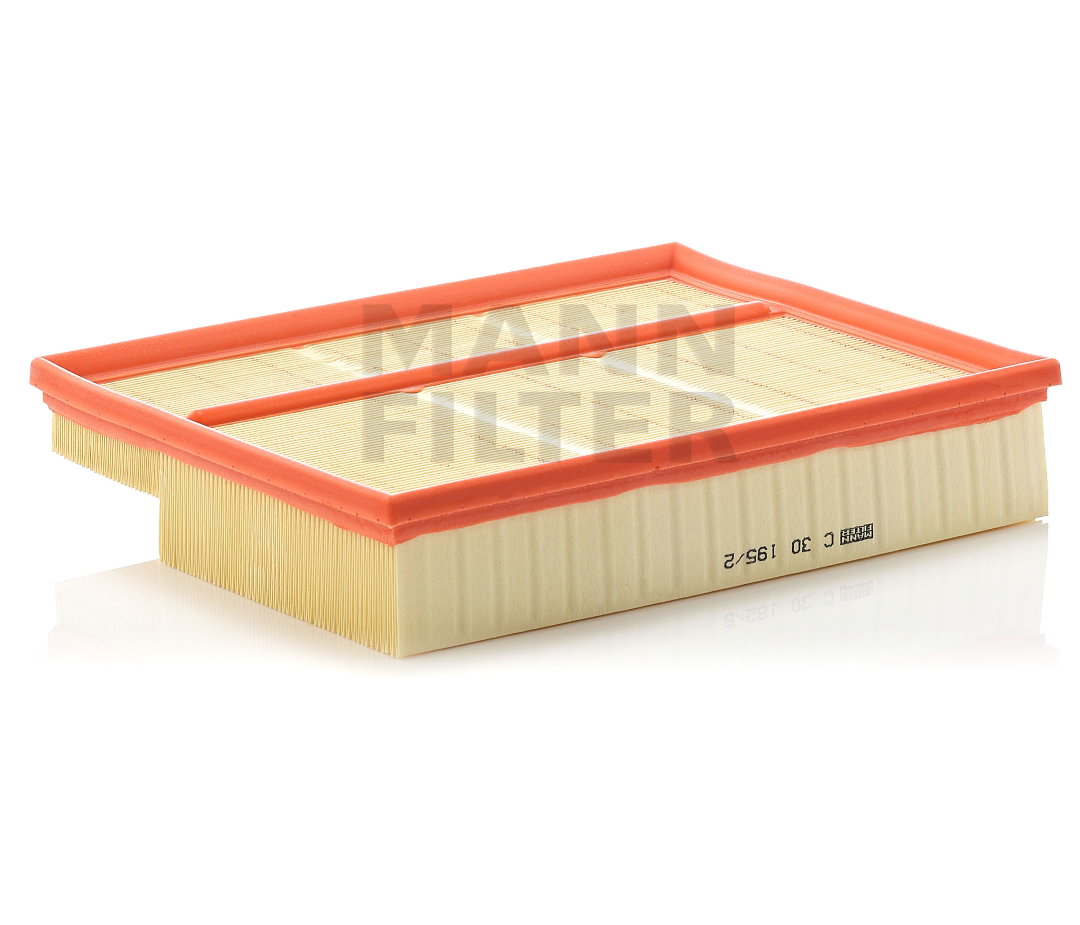 Side view of MANN-FILTER C 30 195/2 Air filter Filter Insert