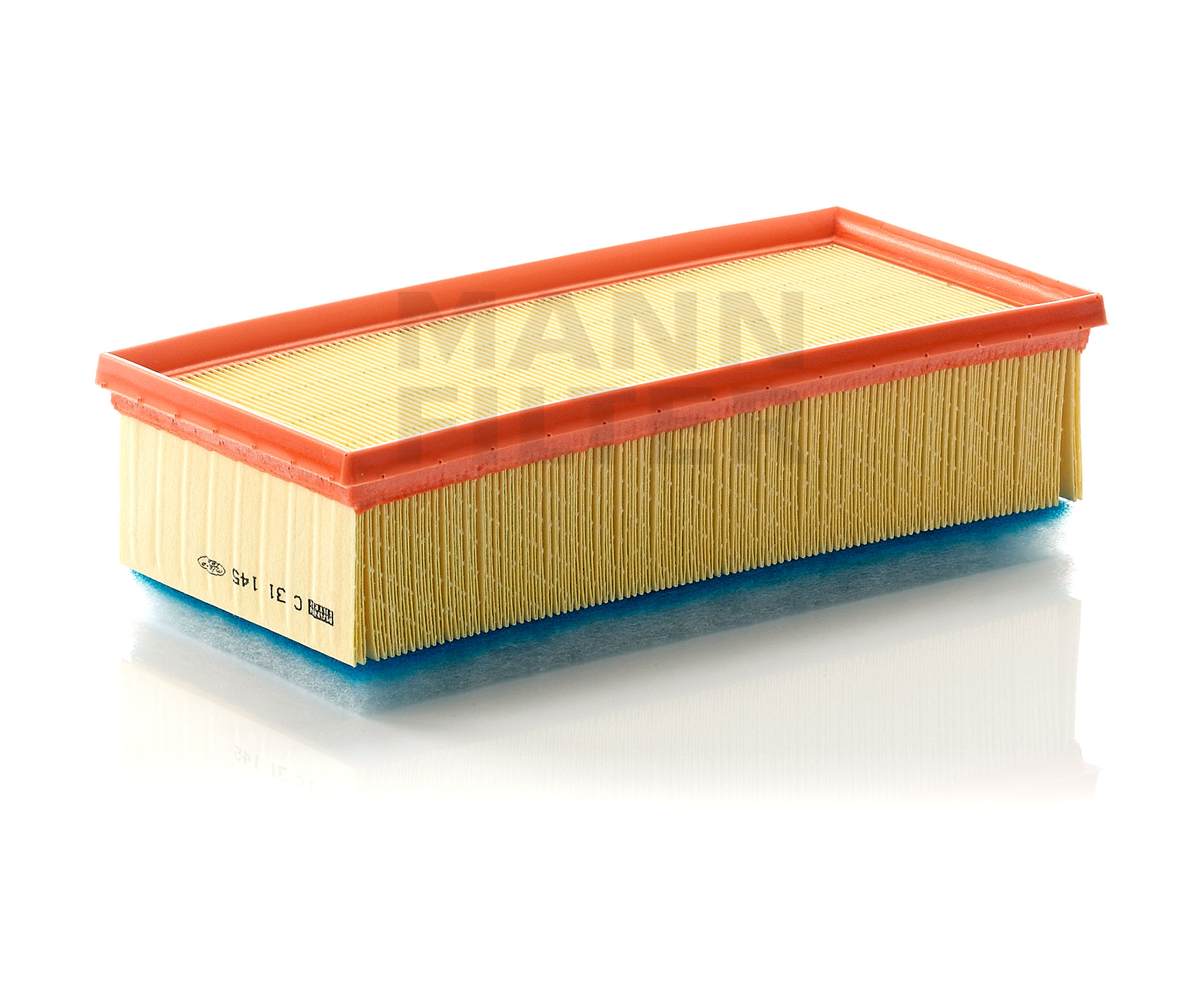Side view of MANN-FILTER C 31 145 Air filter Filter Insert