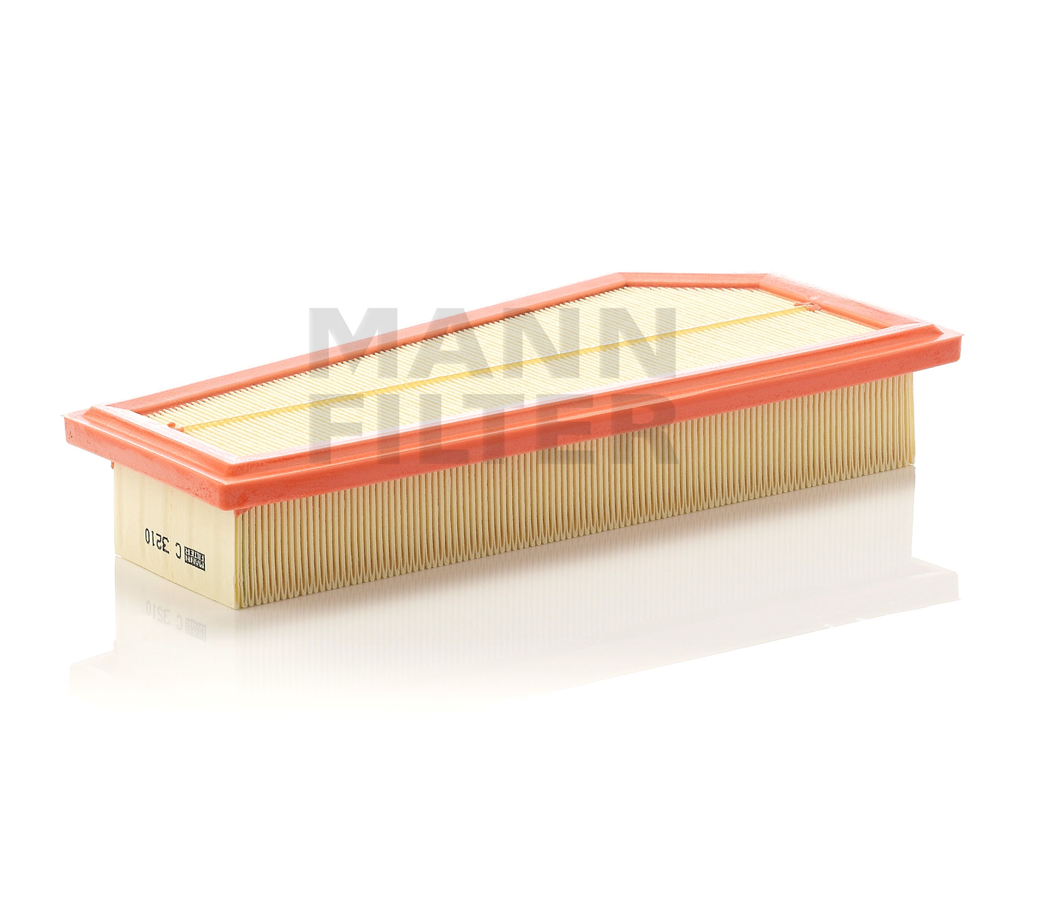 Side view of MANN-FILTER C 3210 Air filter Filter Insert
