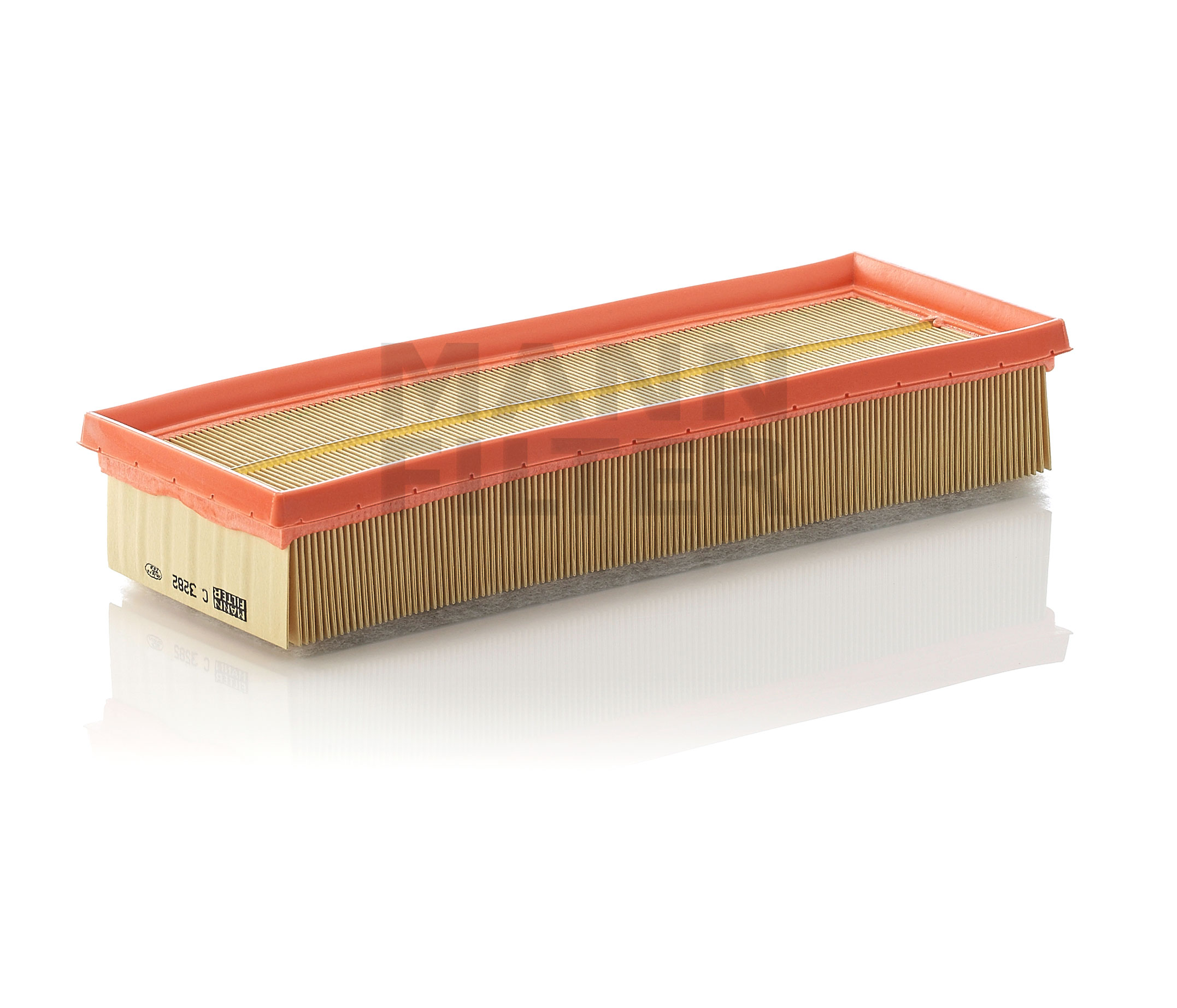 Side view of MANN-FILTER C 3282 Air filter Filter Insert