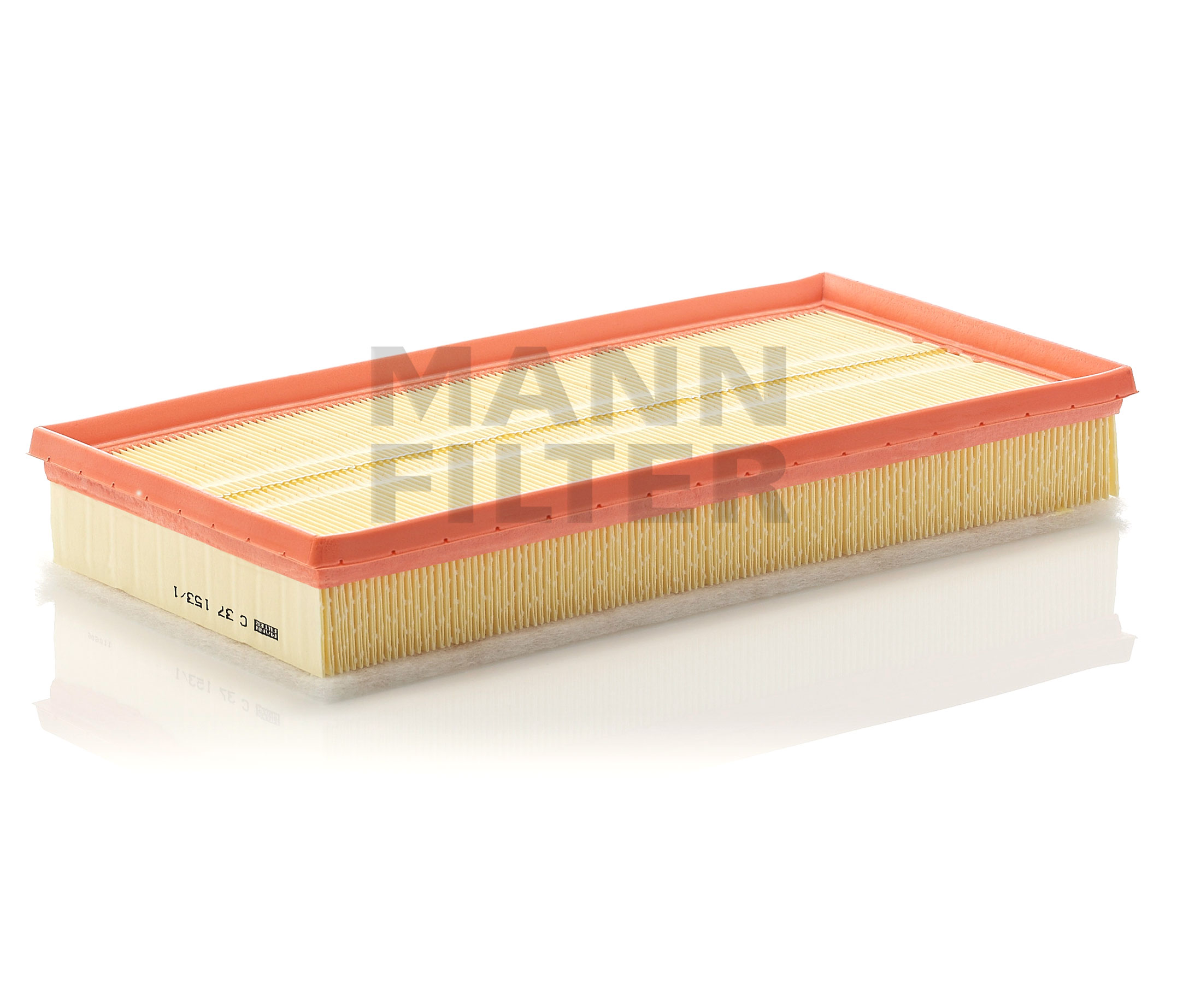Side view of MANN-FILTER C 37 153/1 Air filter Filter Insert