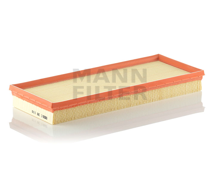 MANN-FILTER Luchtfilter C 38 116 MANN-FILTER Luchtfilter van de motor JAGUAR C 38 116