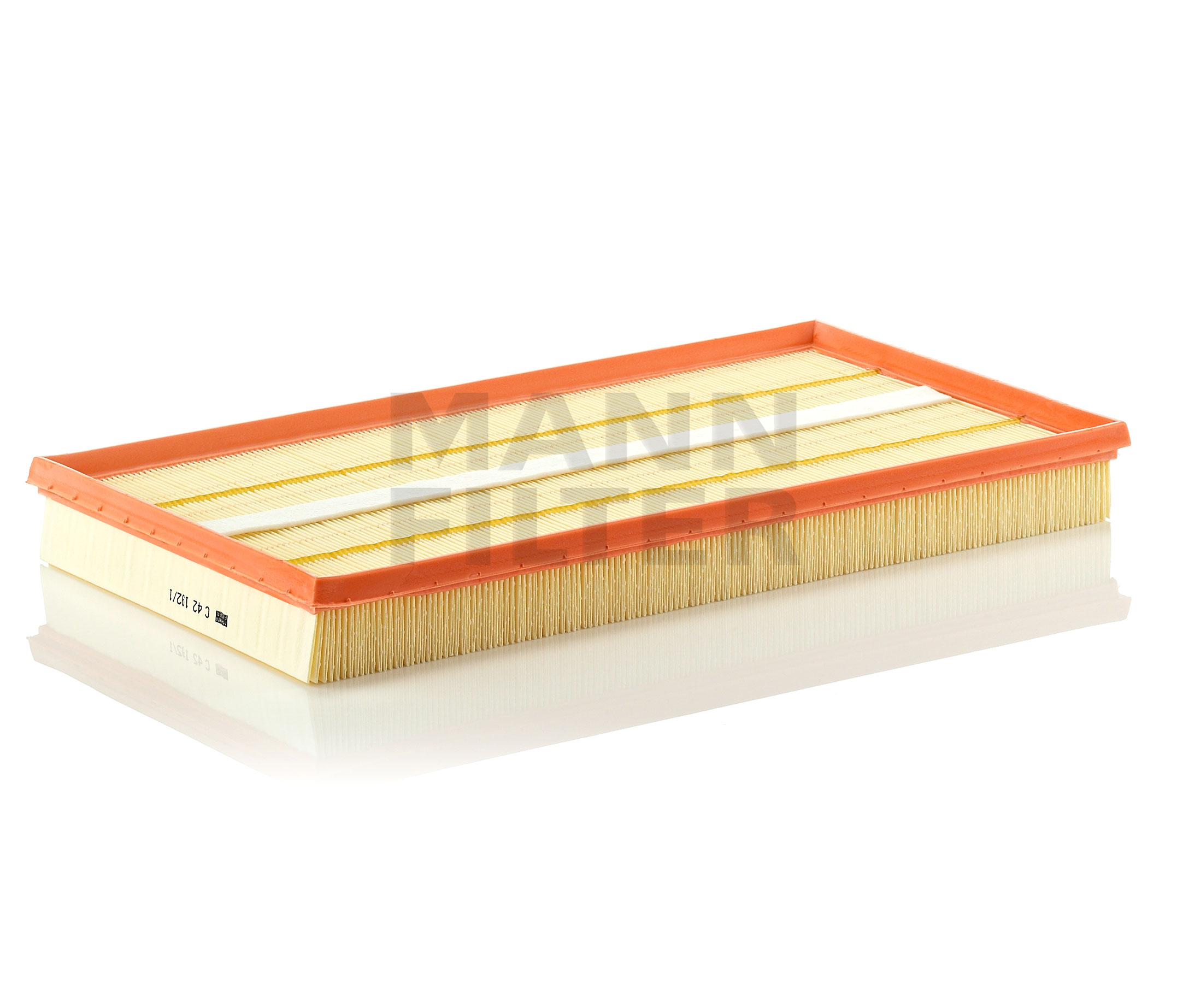 Side view of MANN-FILTER C 42 192/1 Air filter Filter Insert