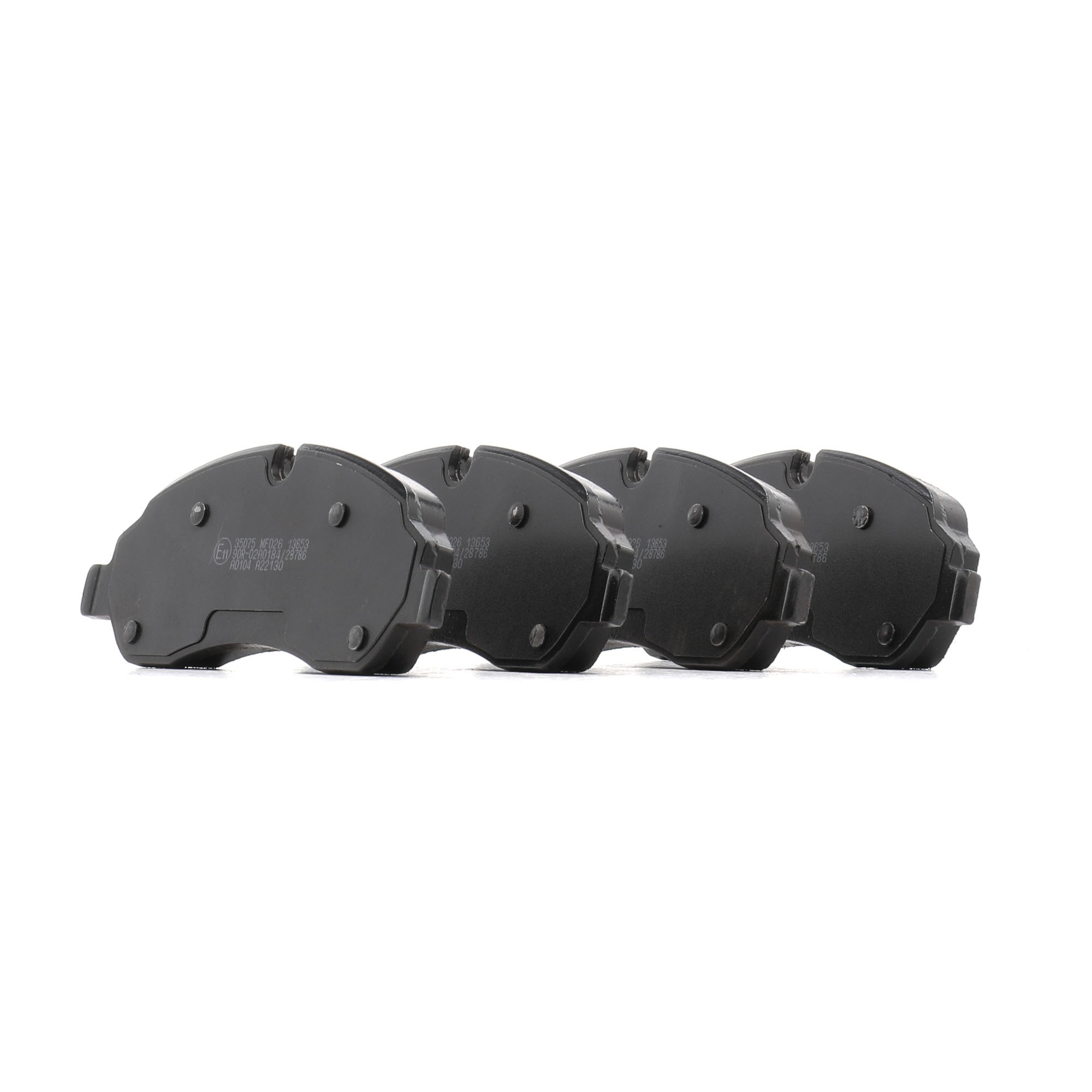 A.B.S. 35075 Brake pad set incl. wear warning contact-image-9618868