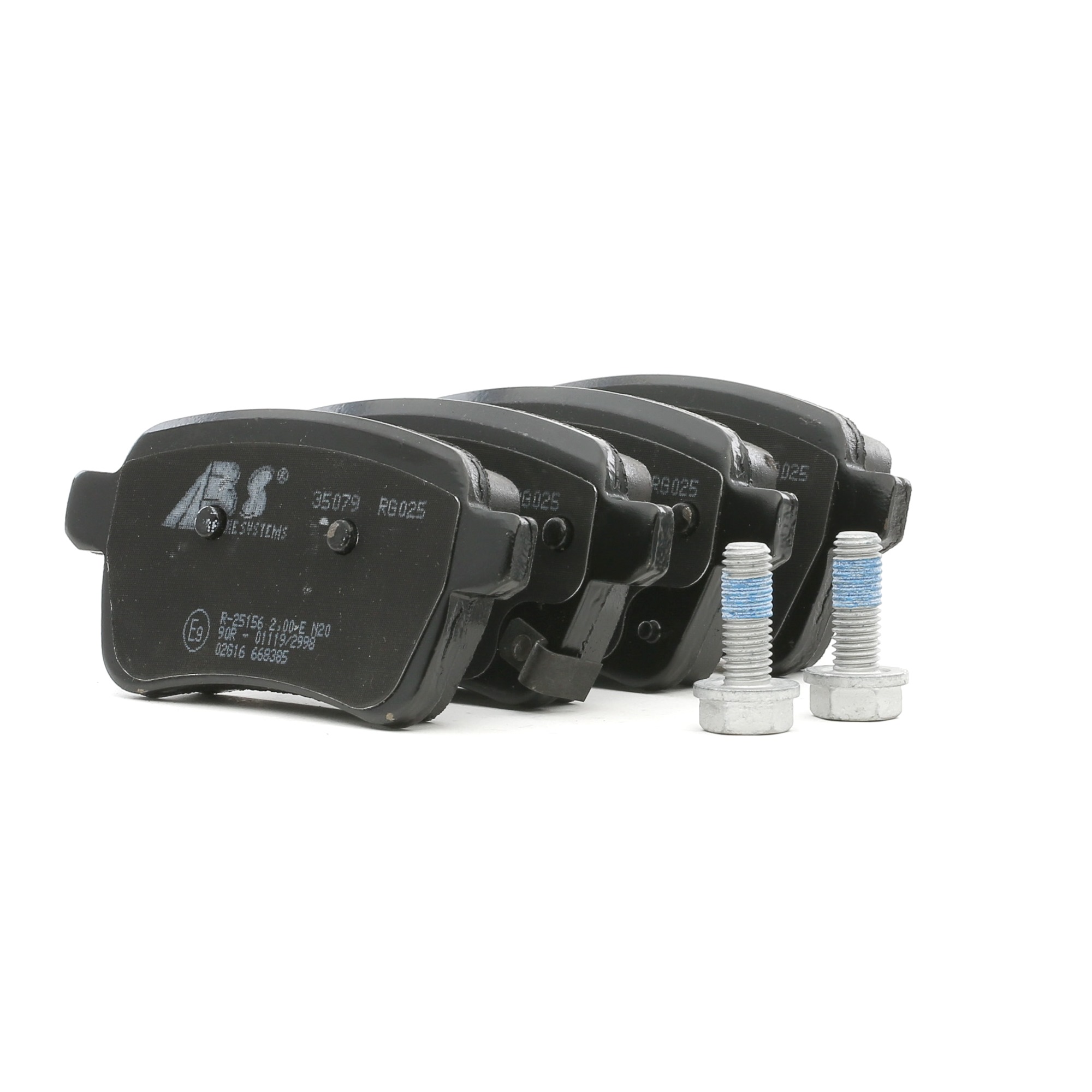 A.B.S. 35079 Brake pad set with acoustic wear warning-image-9618987