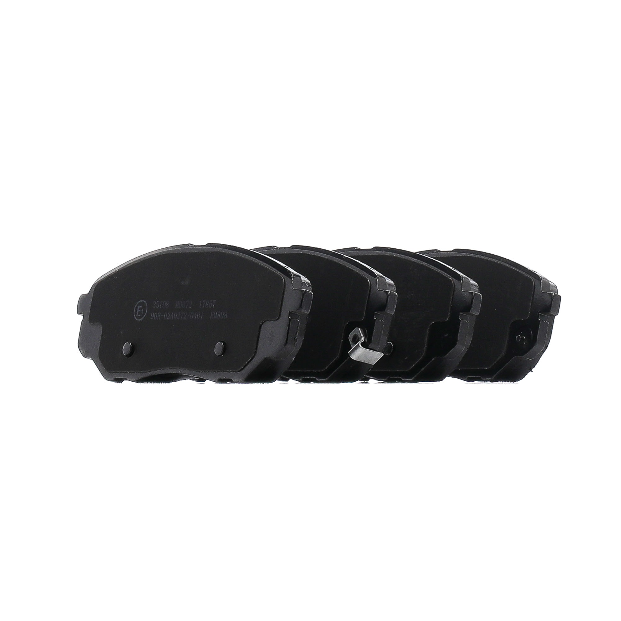 A.B.S. 35108 Brake pad set with acoustic wear warning-image-9620153