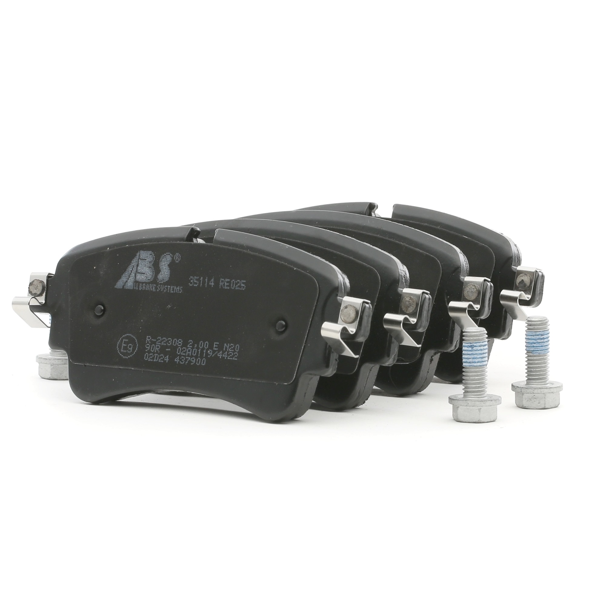 A.B.S. 35114 Brake pad set prepared for wear warning indicator-image-9620558
