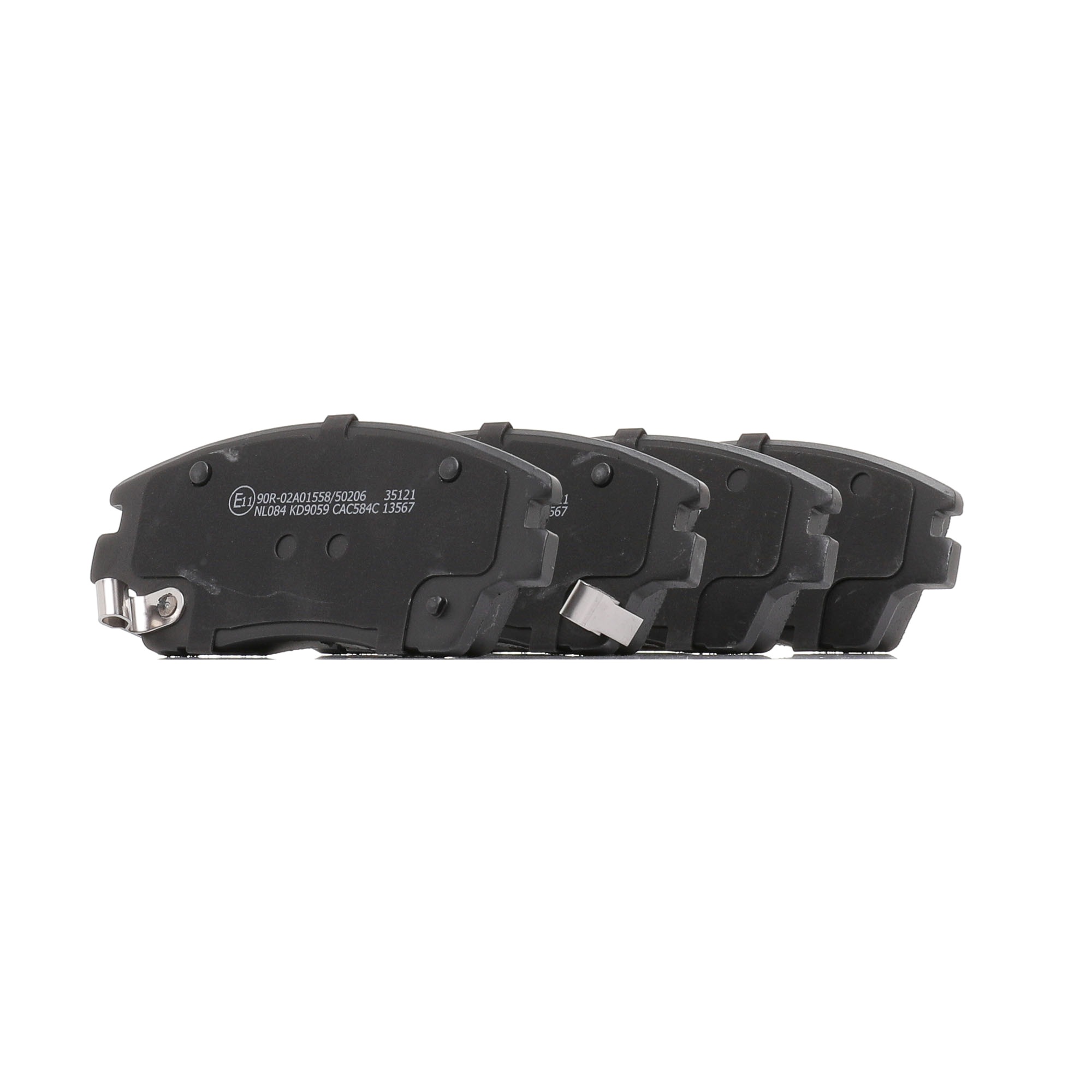A.B.S. 35121 Brake pad set with acoustic wear warning-image-9620793