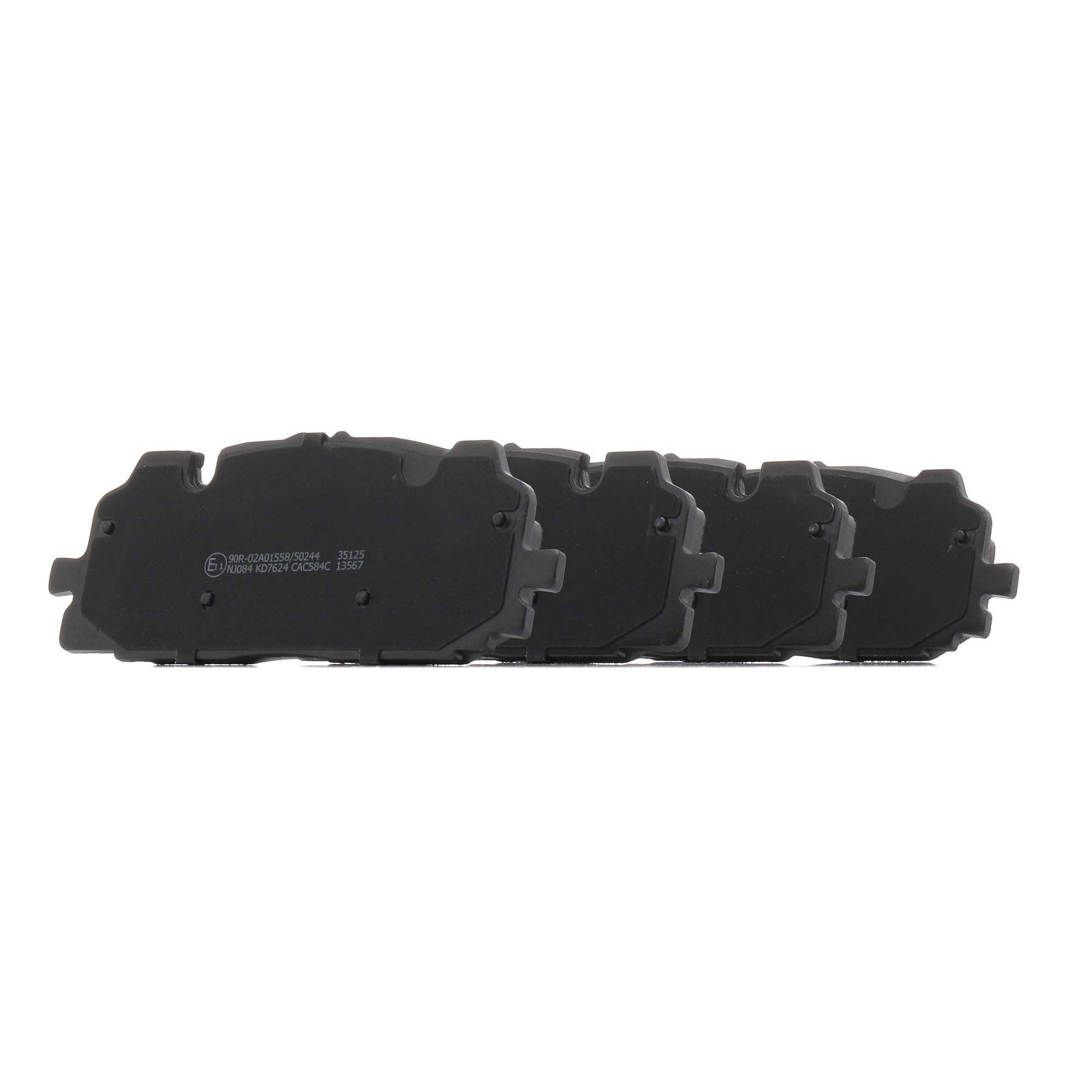 A.B.S. 35125 Brake pad set prepared for wear warning indicator-image-9620943
