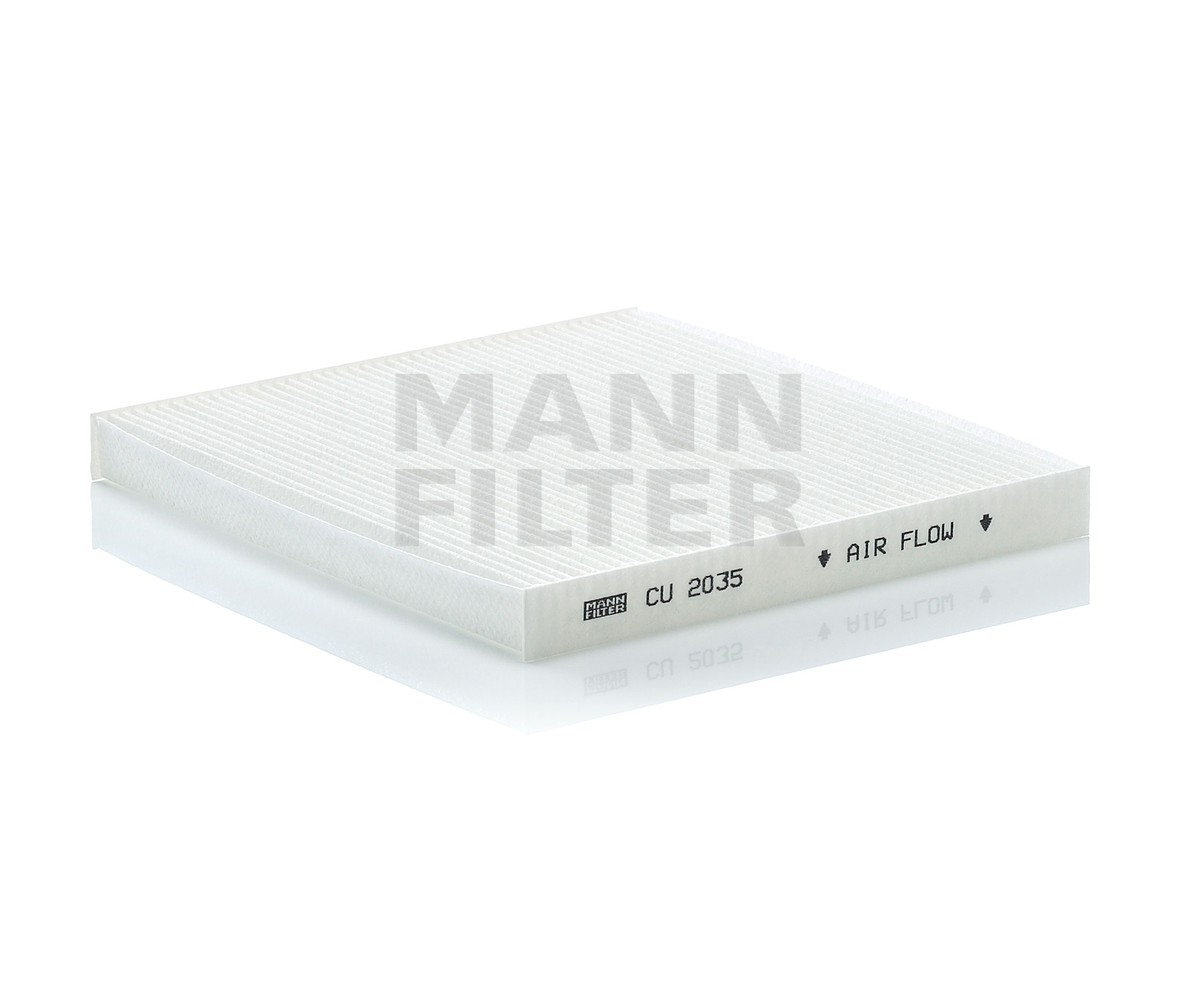 Side view of MANN-FILTER CU 2035 Pollen filter Particulate Filter