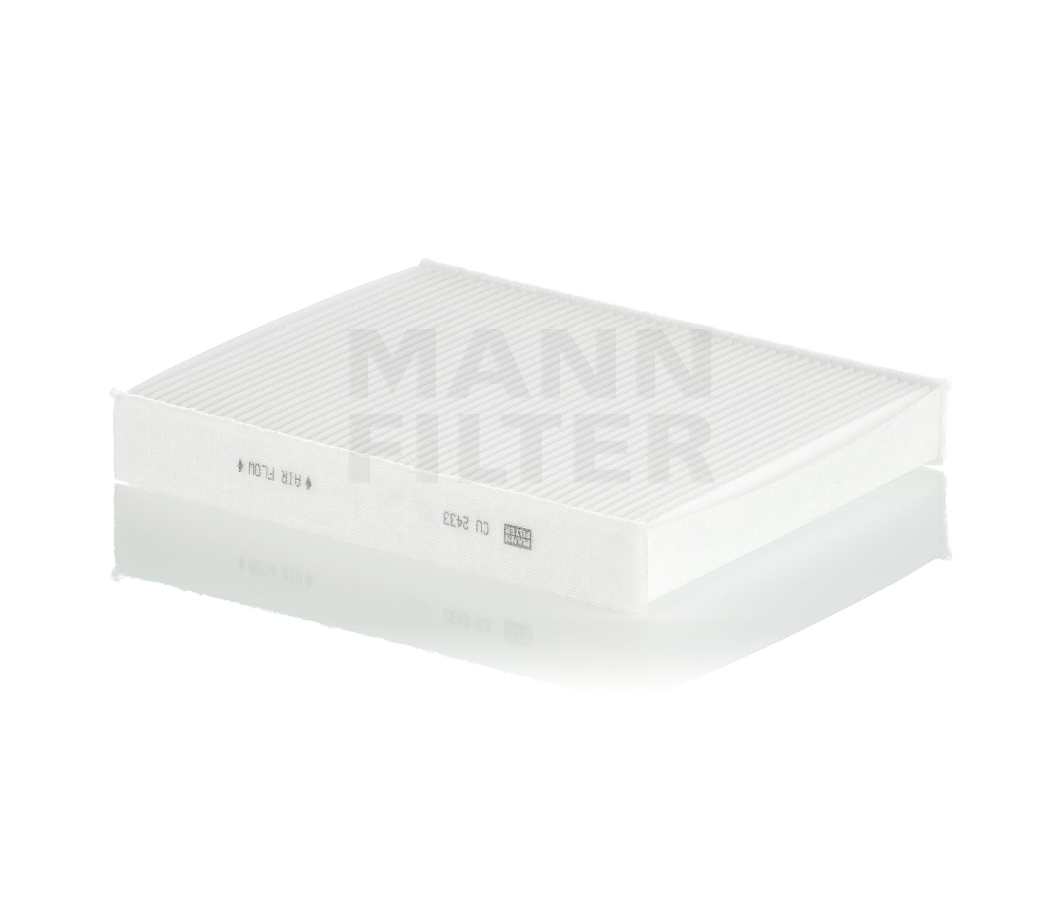 Side view of MANN-FILTER CU 2433 Pollen filter Particulate Filter