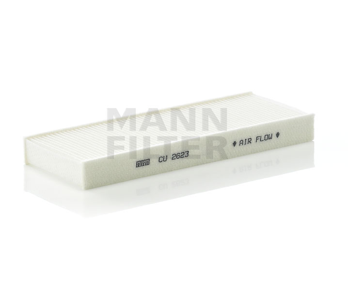 Filtrere Nissan Navara D22 Flatvogn lastebil: Kupefilter MANN-FILTER CU 2623