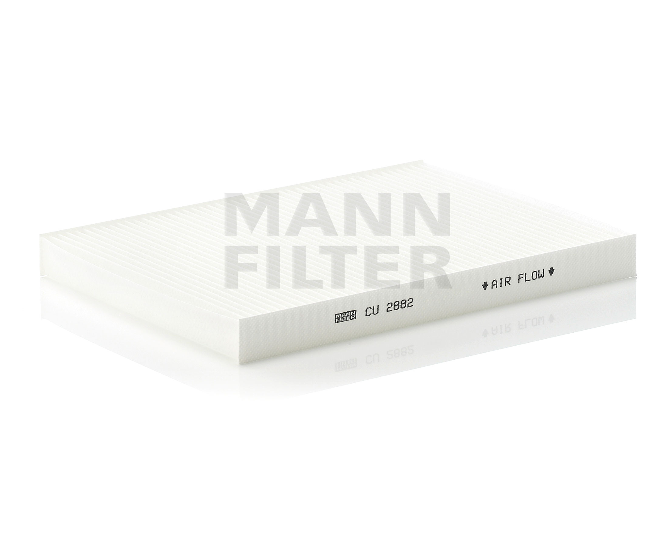 Side view of MANN-FILTER CU 2882 Pollen filter Particulate Filter