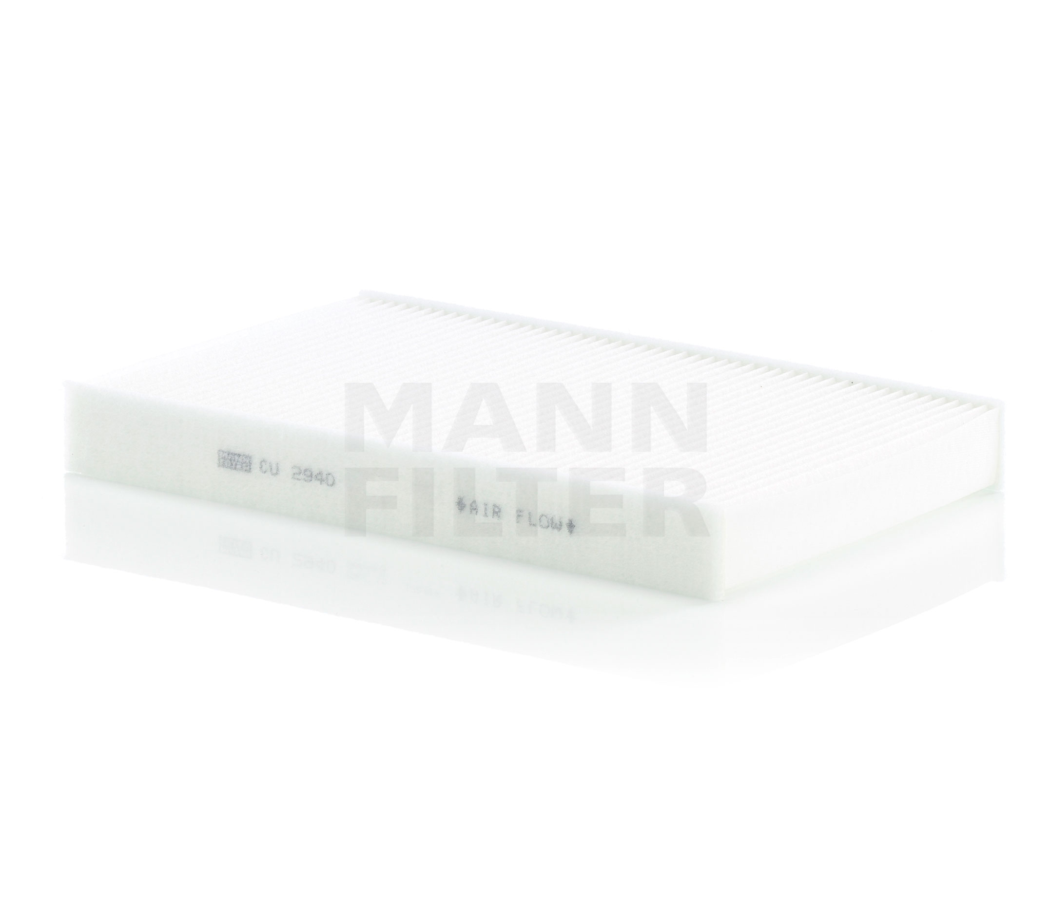 Side view of MANN-FILTER CU 2940 Pollen filter Particulate Filter