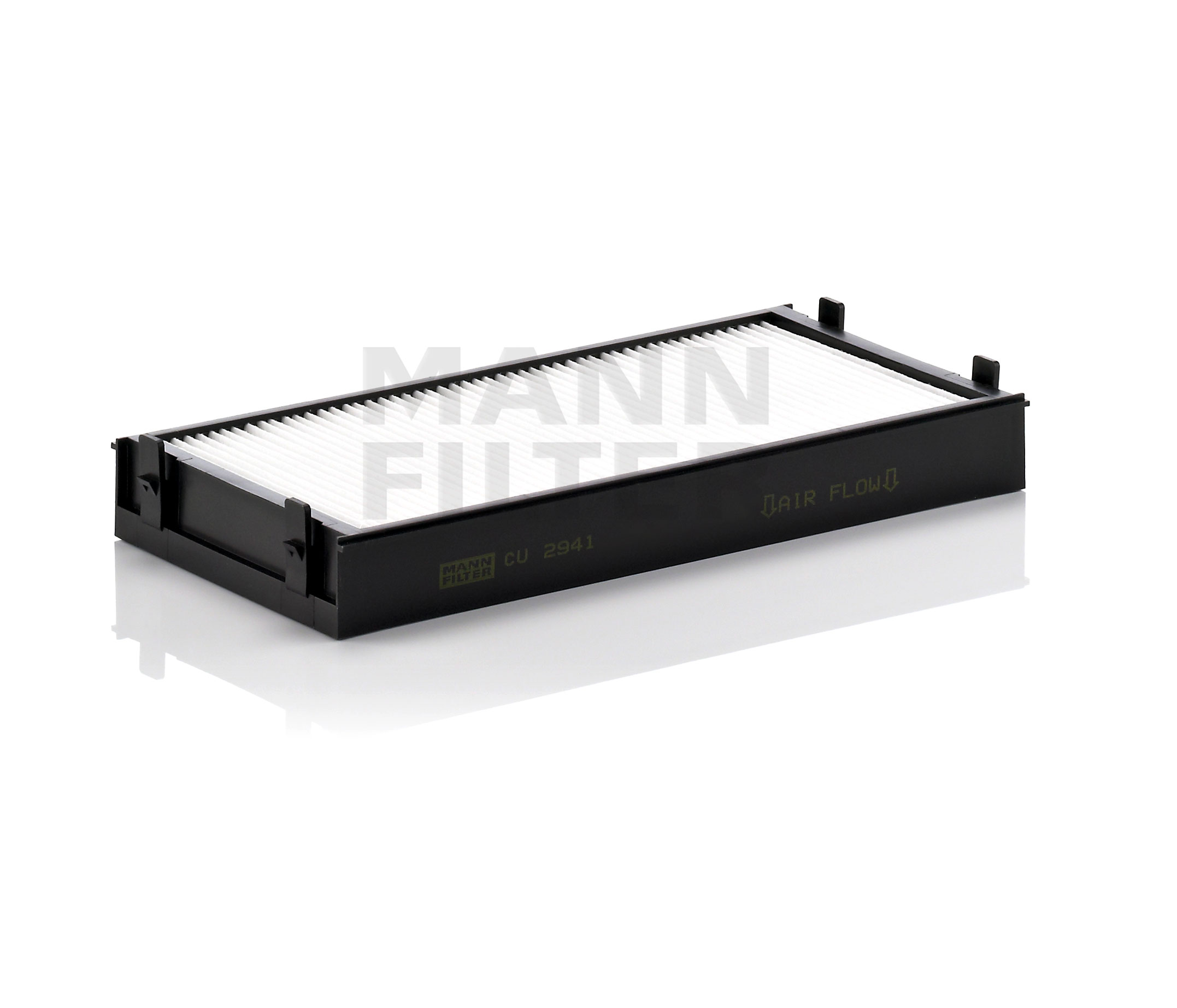 Side view of MANN-FILTER CU 2941-2 Pollen filter Particulate Filter