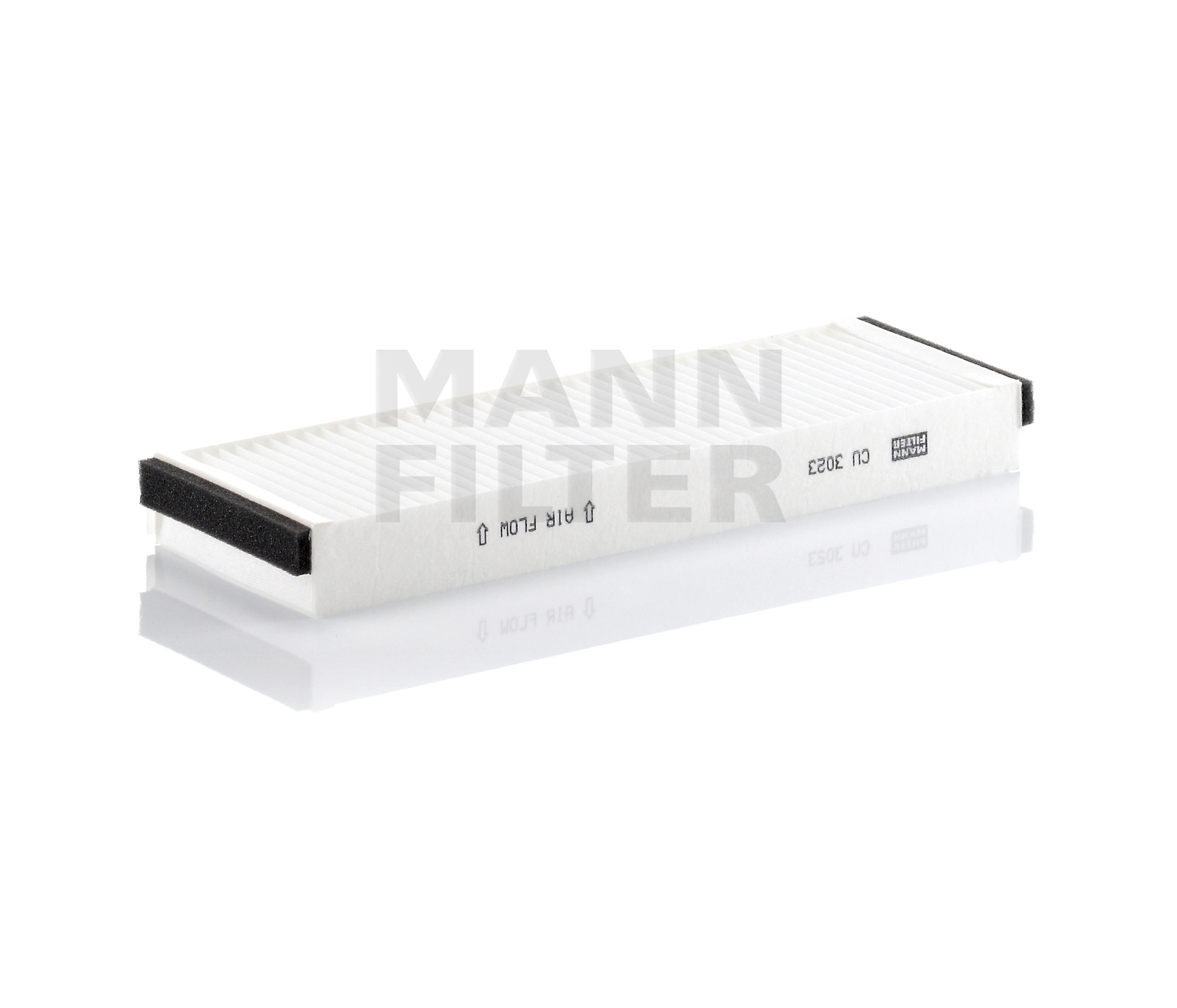Side view of MANN-FILTER CU 3023-2 Pollen filter Particulate Filter