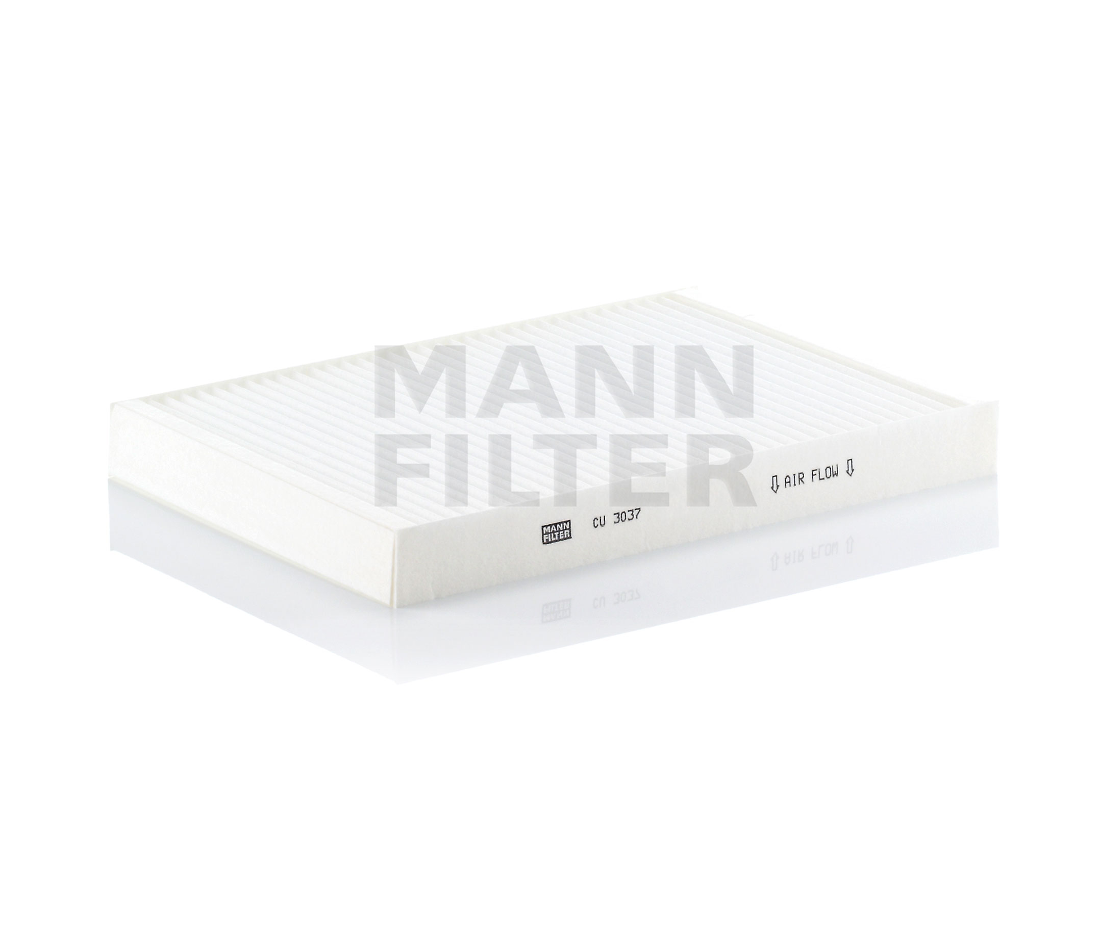 Side view of MANN-FILTER CU 3037 Pollen filter Particulate Filter