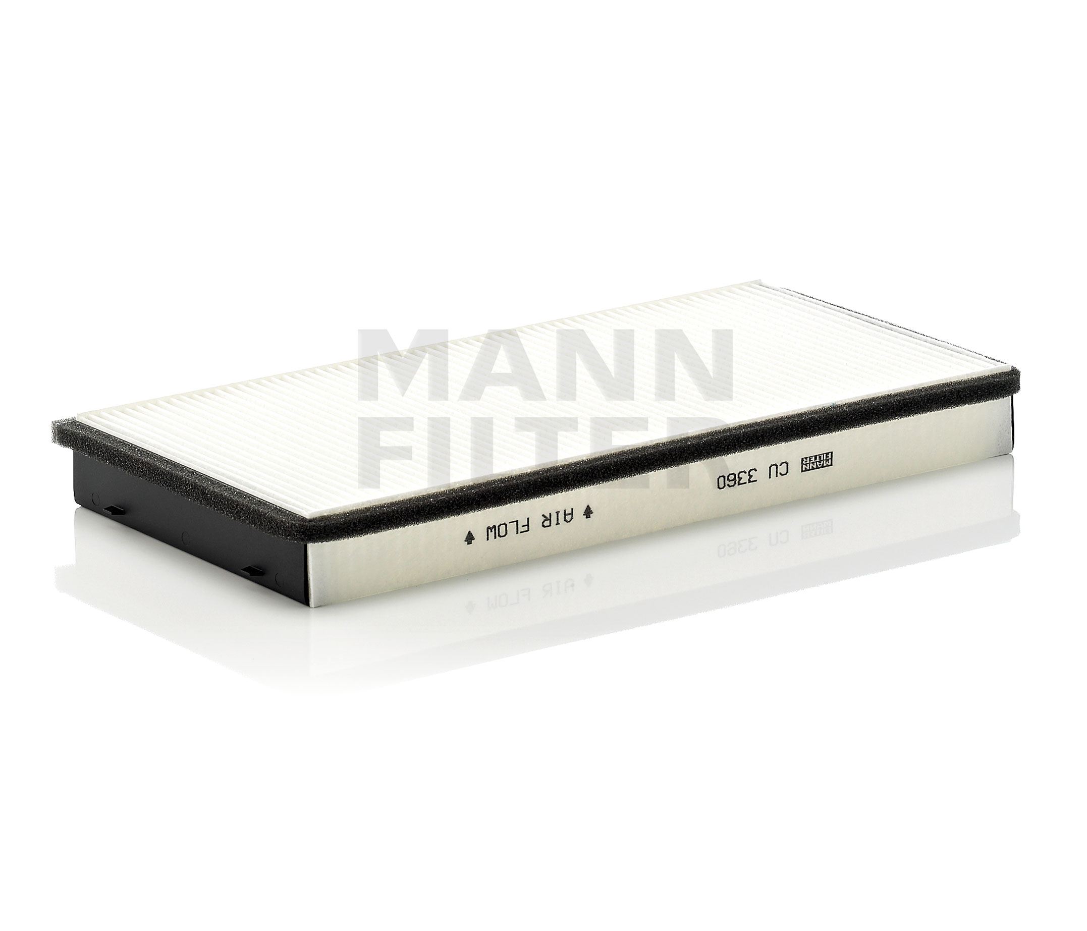 Side view of MANN-FILTER CU 3360 Pollen filter Particulate Filter