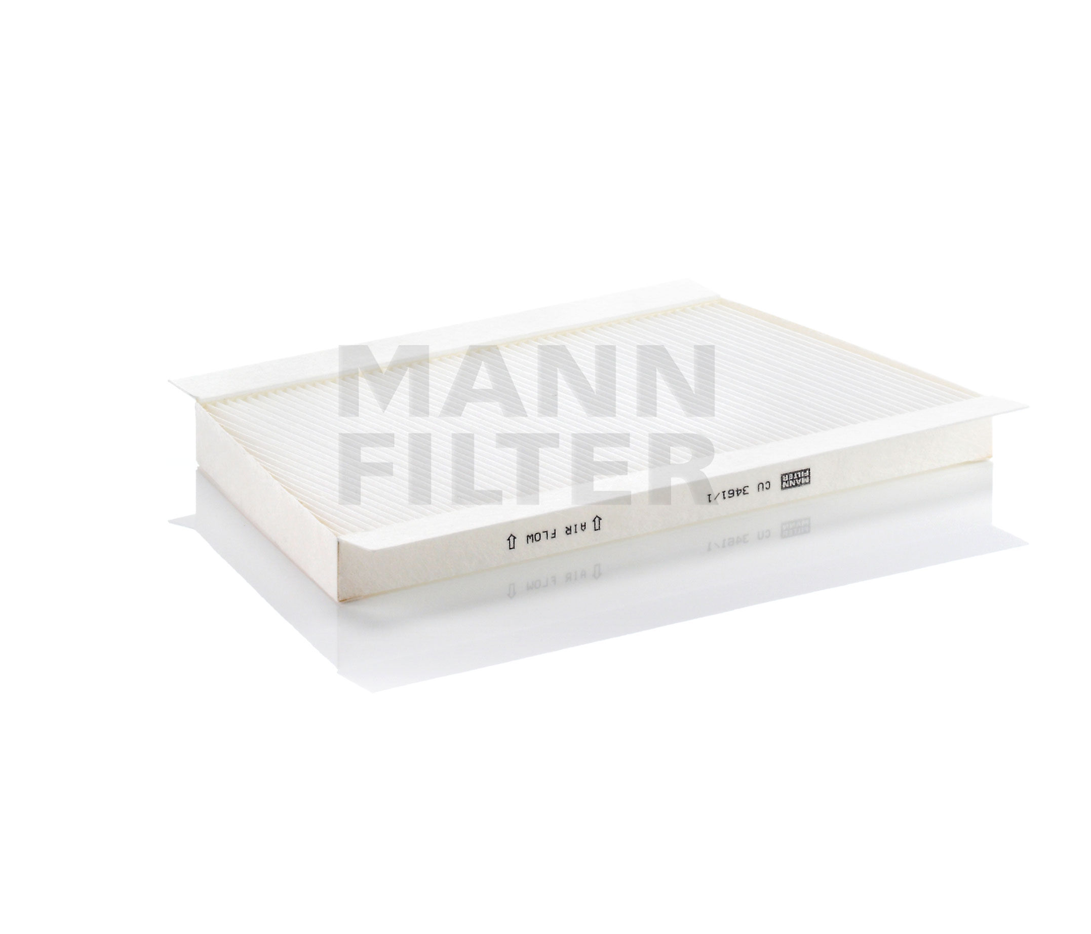 Side view of MANN-FILTER CU 3461/1 Pollen filter Particulate Filter