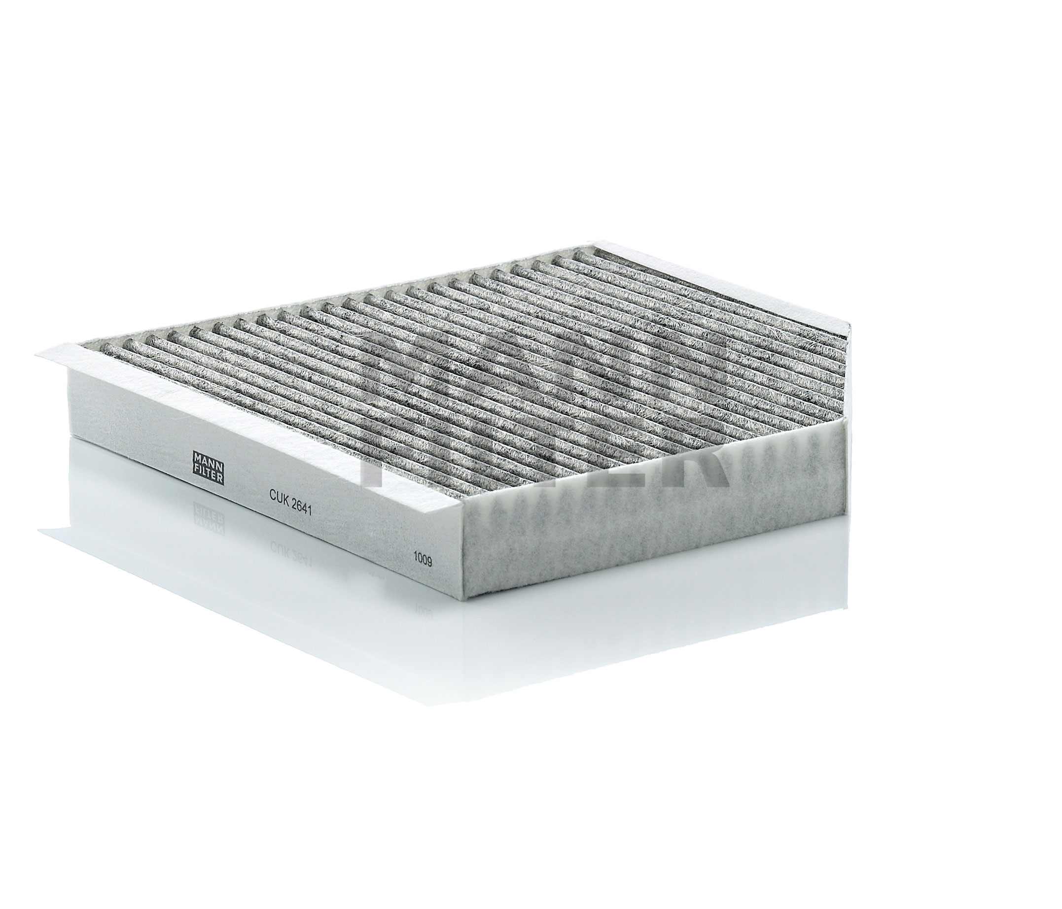 Side view of MANN-FILTER CUK 2641 Pollen filter Activated Carbon Filter