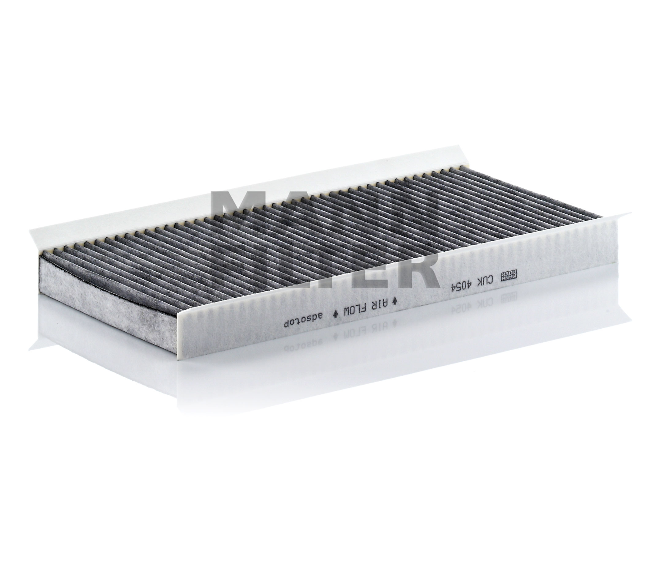 Side view of MANN-FILTER CUK 4054 Pollen filter Activated Carbon Filter