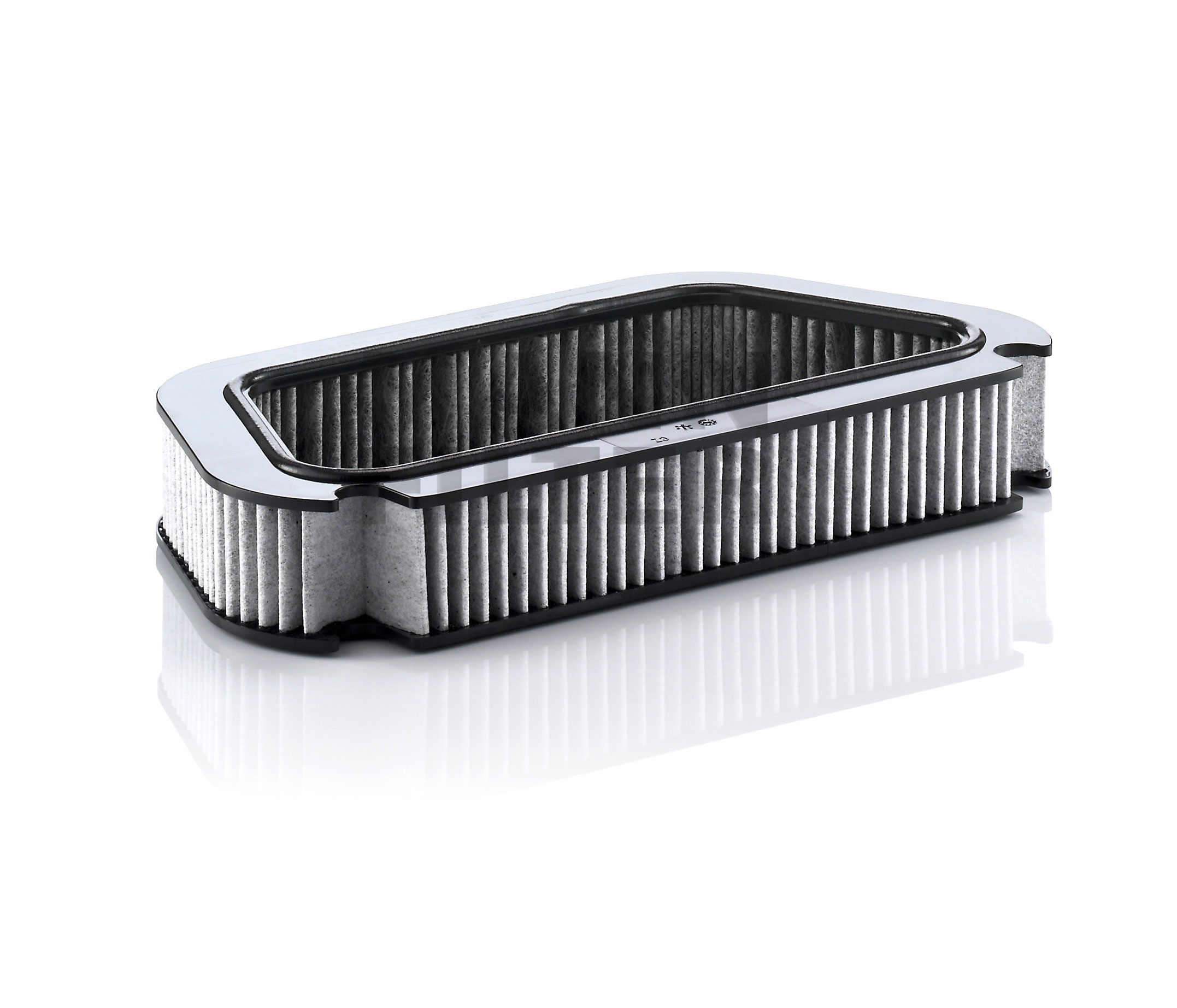 Side view of MANN-FILTER CUK 4136 Pollen filter Activated Carbon Filter